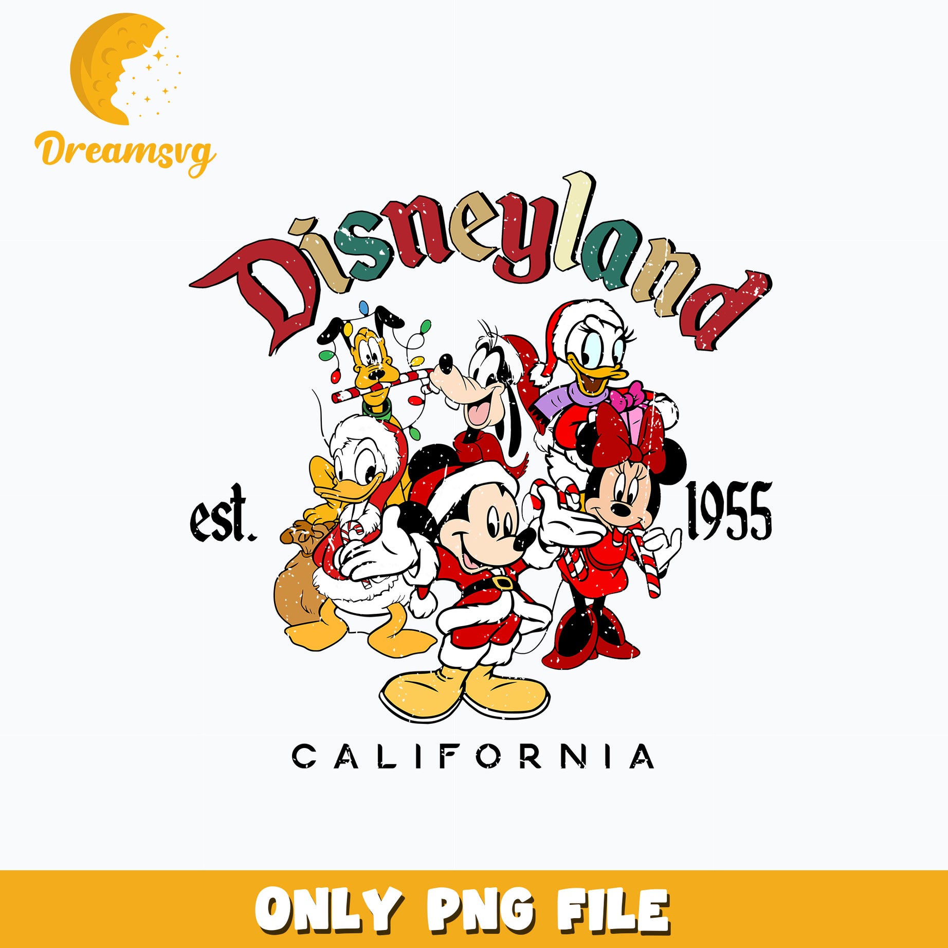 Mickey And Friends Christmas png