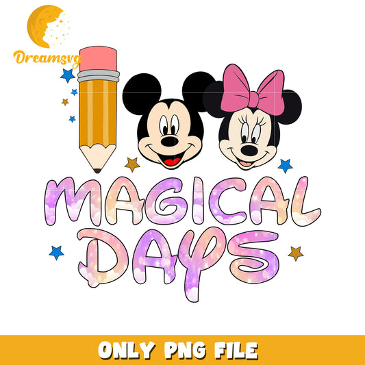 Mickey Minnie Magical Days PNG