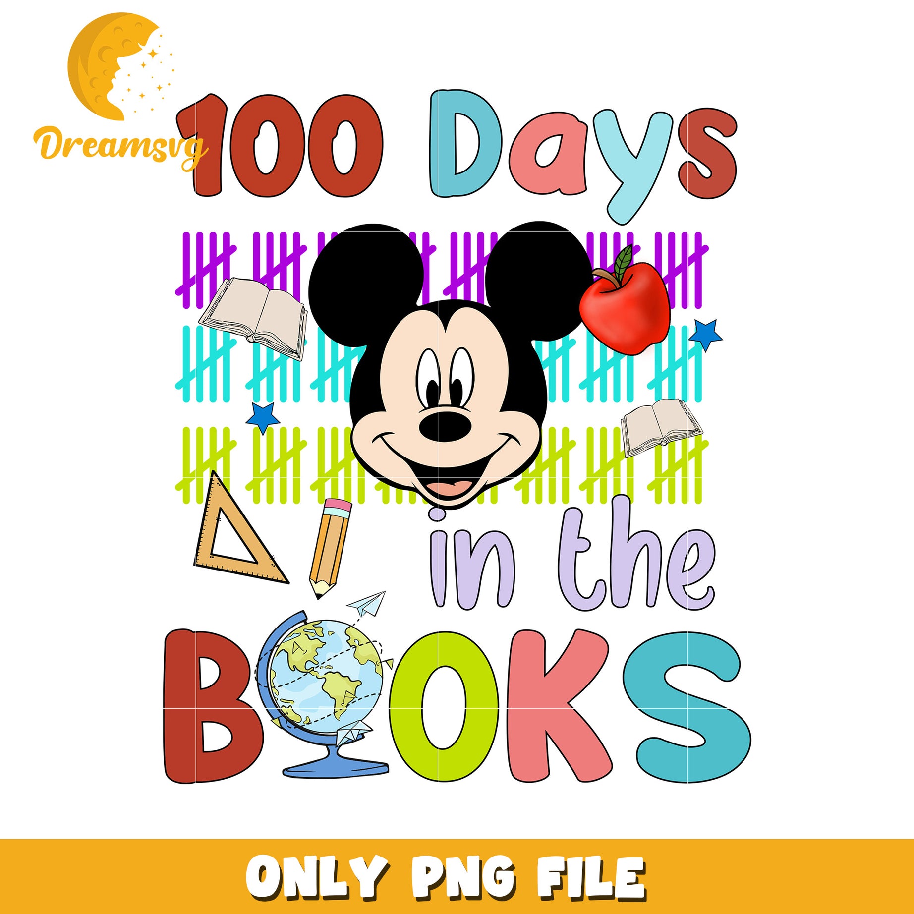 Mickey Mouse 100 Days PNG