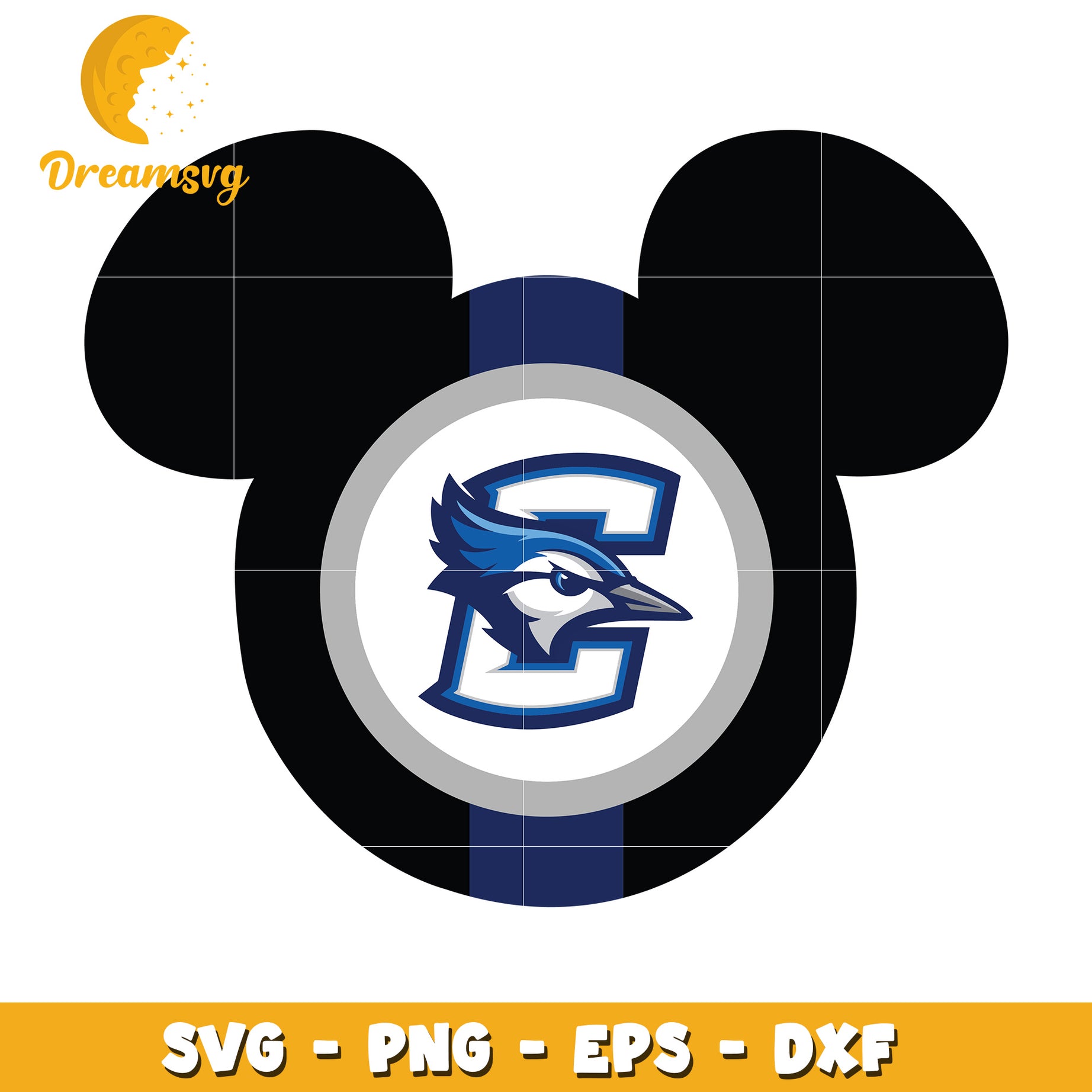 Mickey Mouse Blue Jay SVG PNG EPS DXF