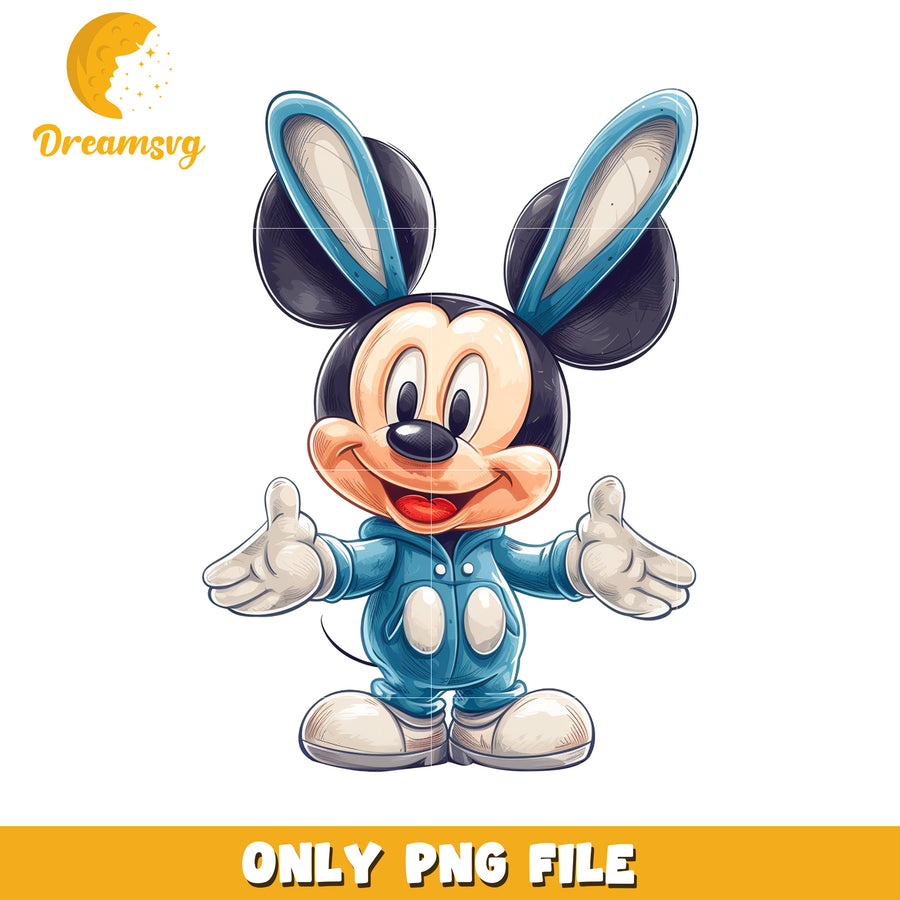 Mickey Mouse Bunny PNG Image