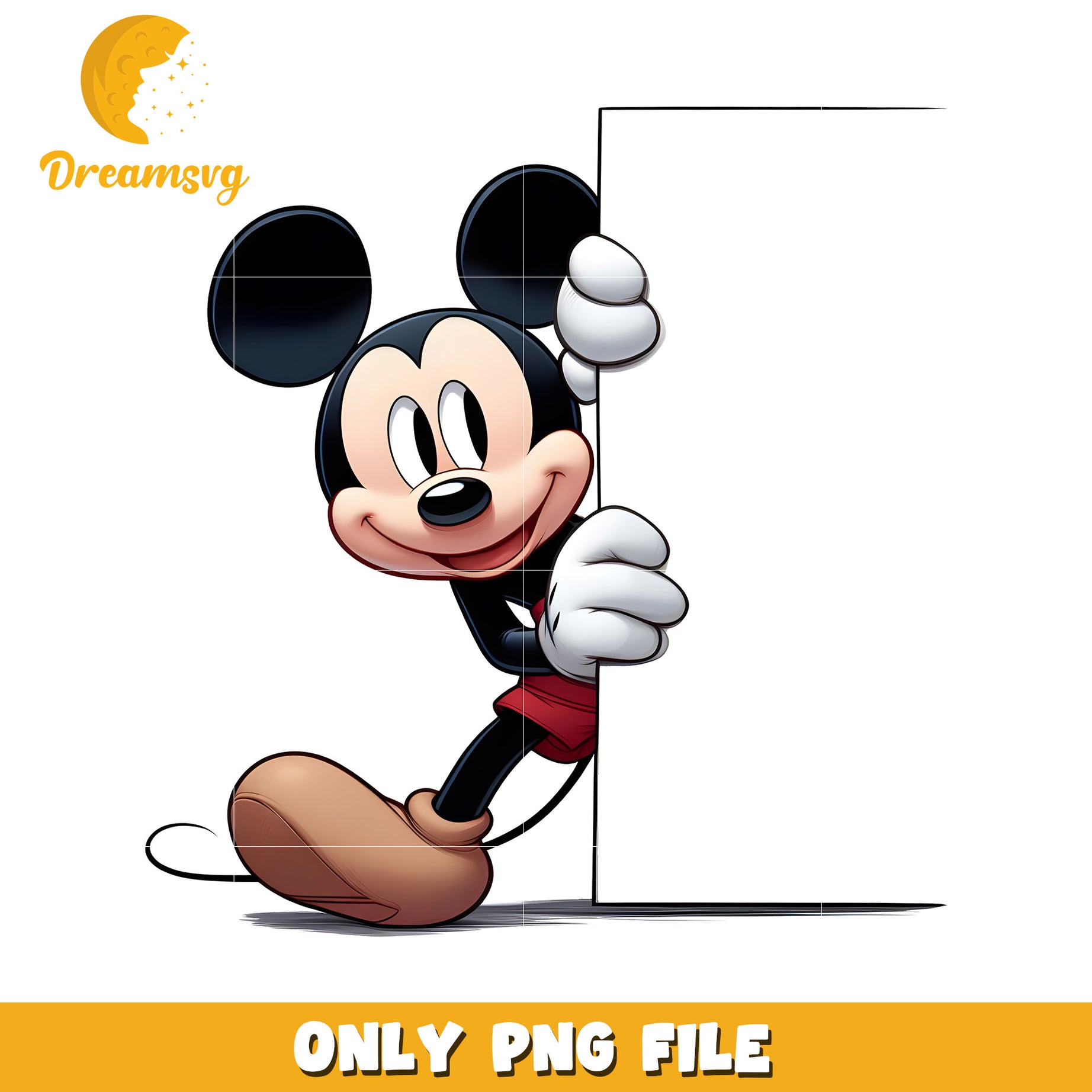 Mickey Mouse Character PNG Image for Creative Projects