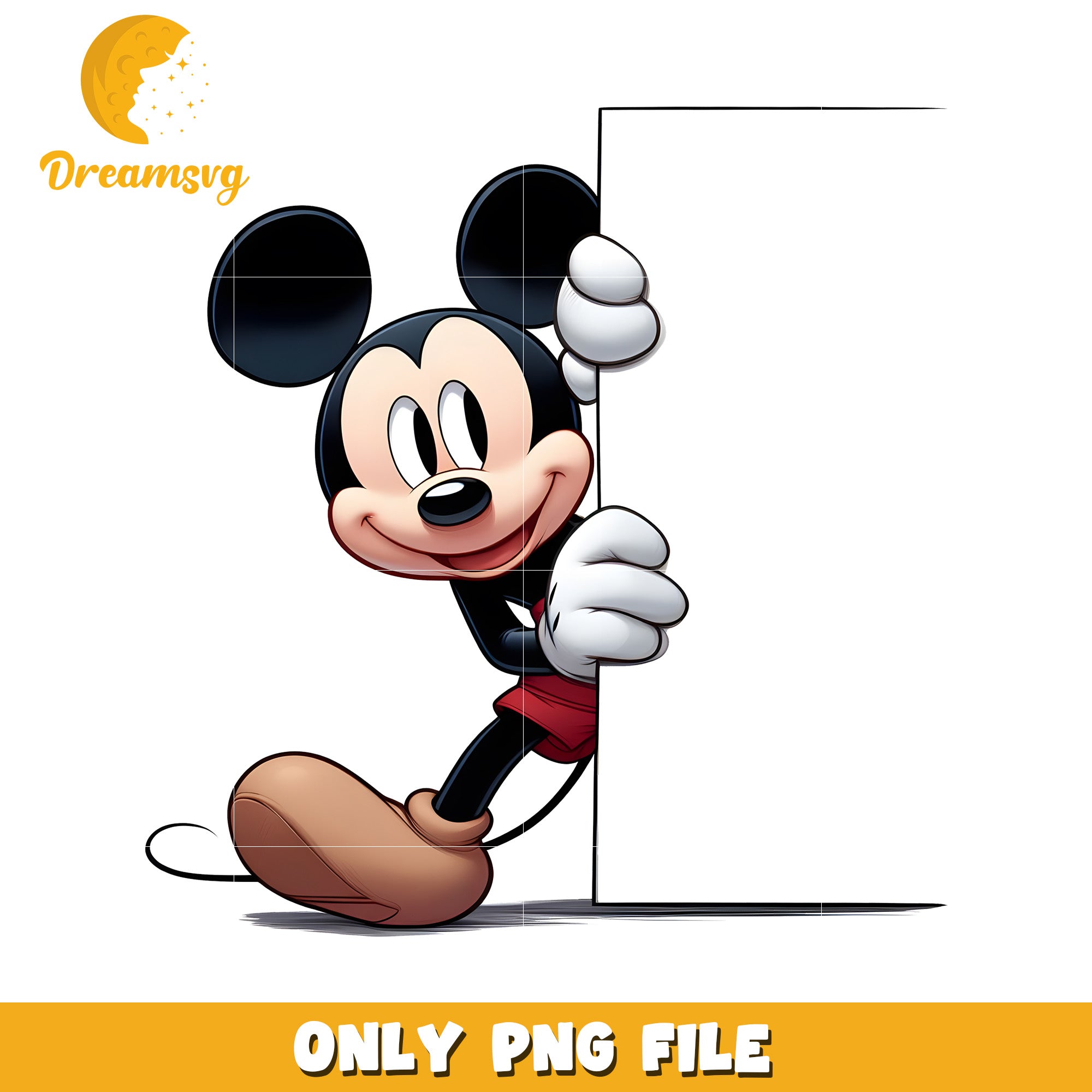Mickey Mouse Character PNG Image for Creative Projects