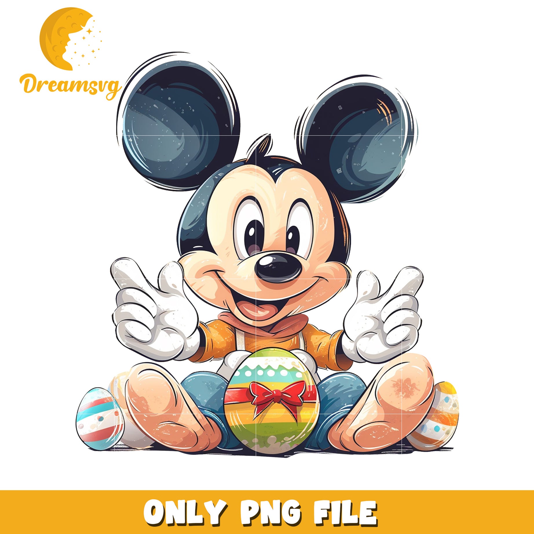 Mickey Mouse Easter PNG