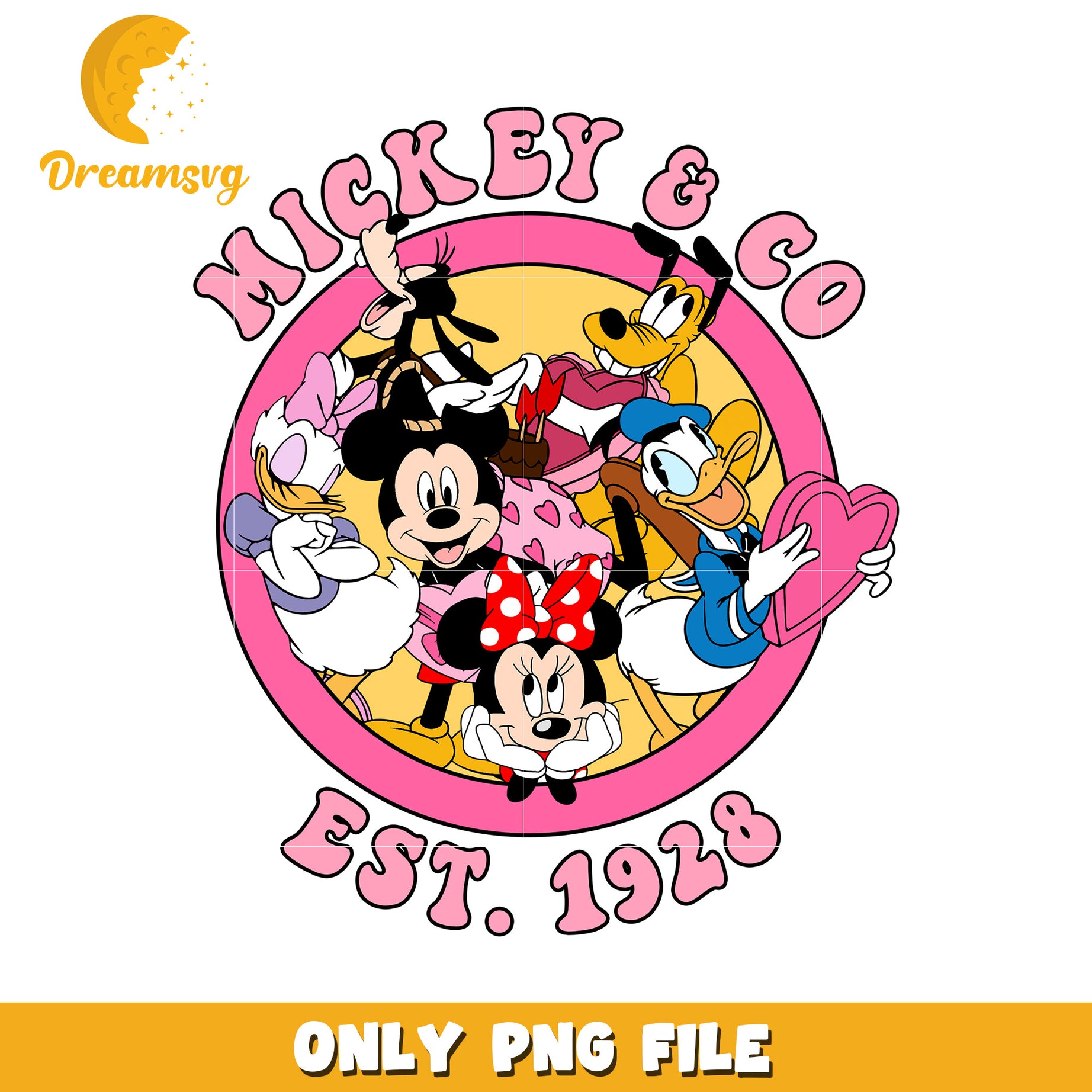 Mickey Mouse Friends PNG 1928