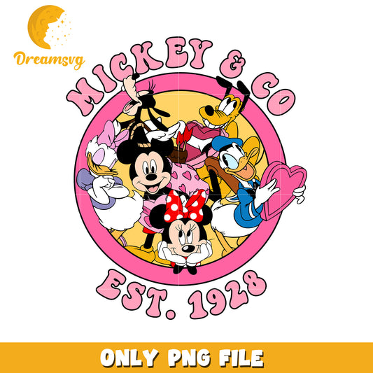 Mickey Mouse Friends PNG 1928