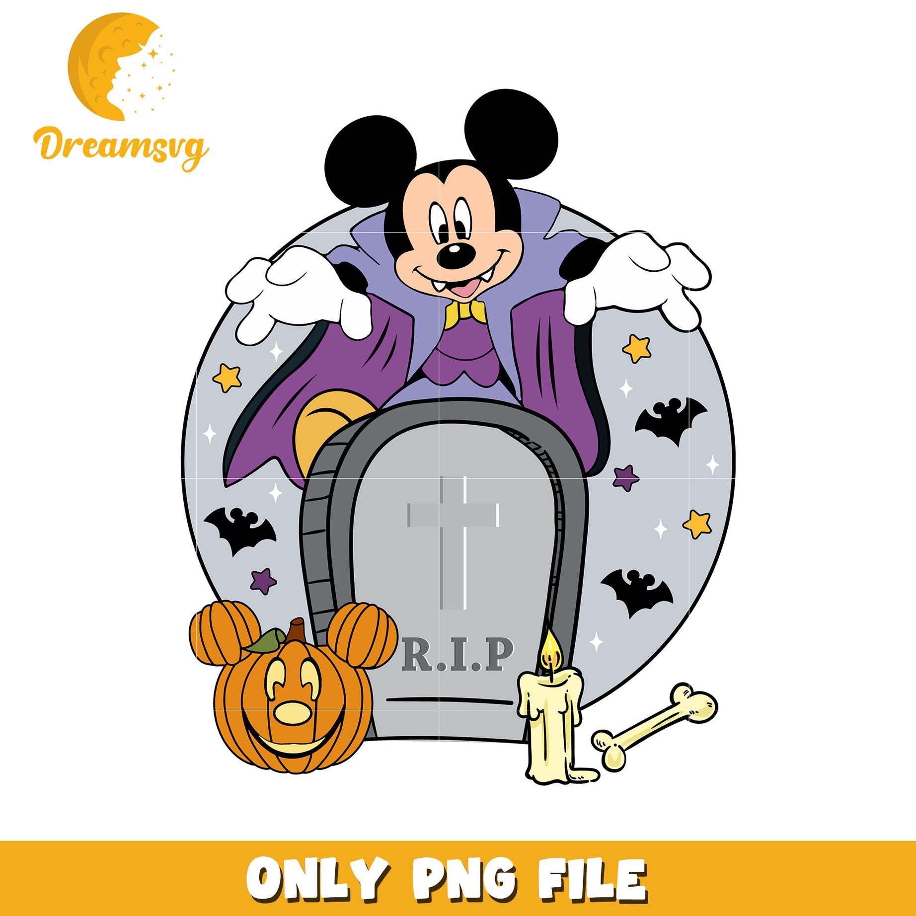 Mickey Mouse Halloween PNG