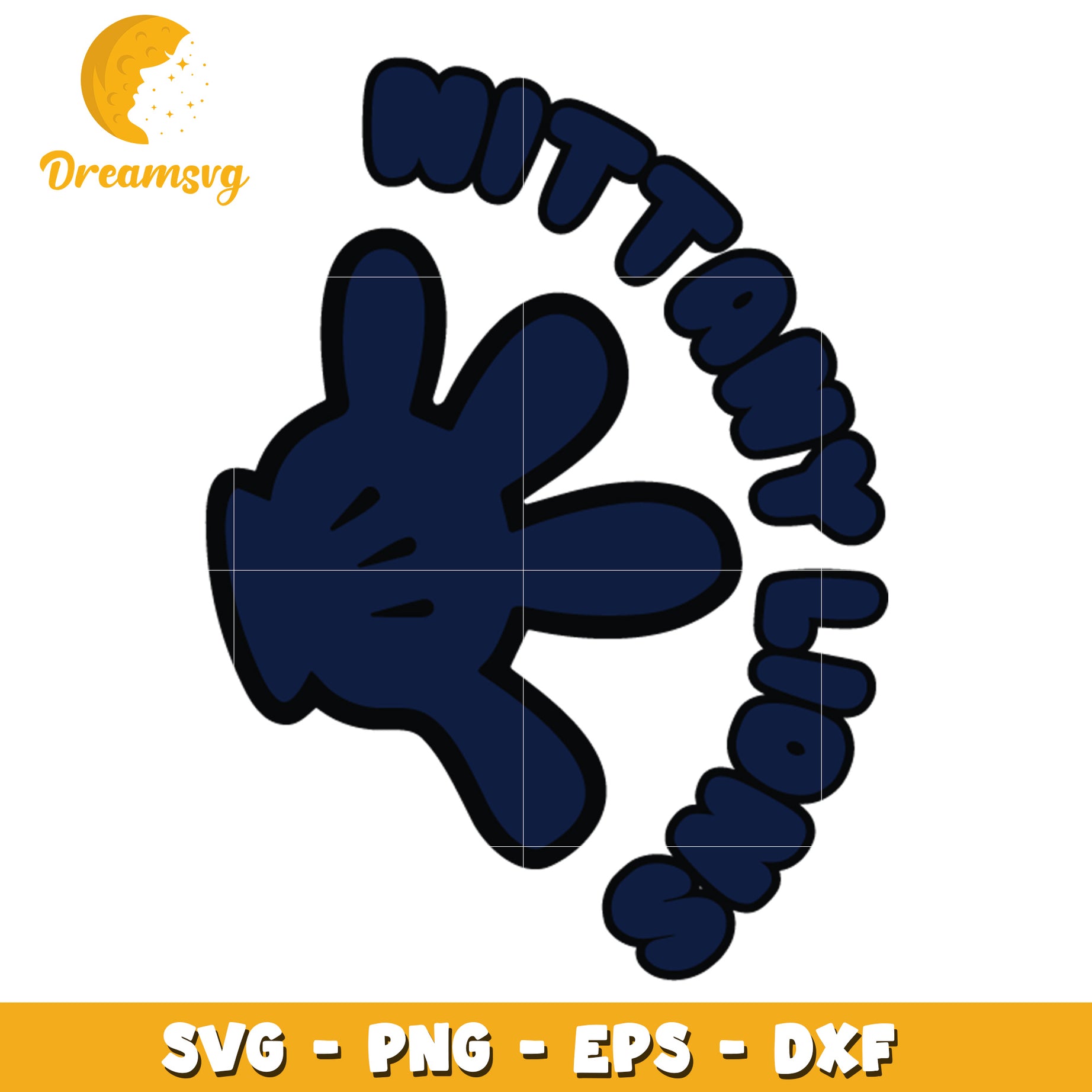 Mickey Mouse Hand SVG PNG EPS DXF Files