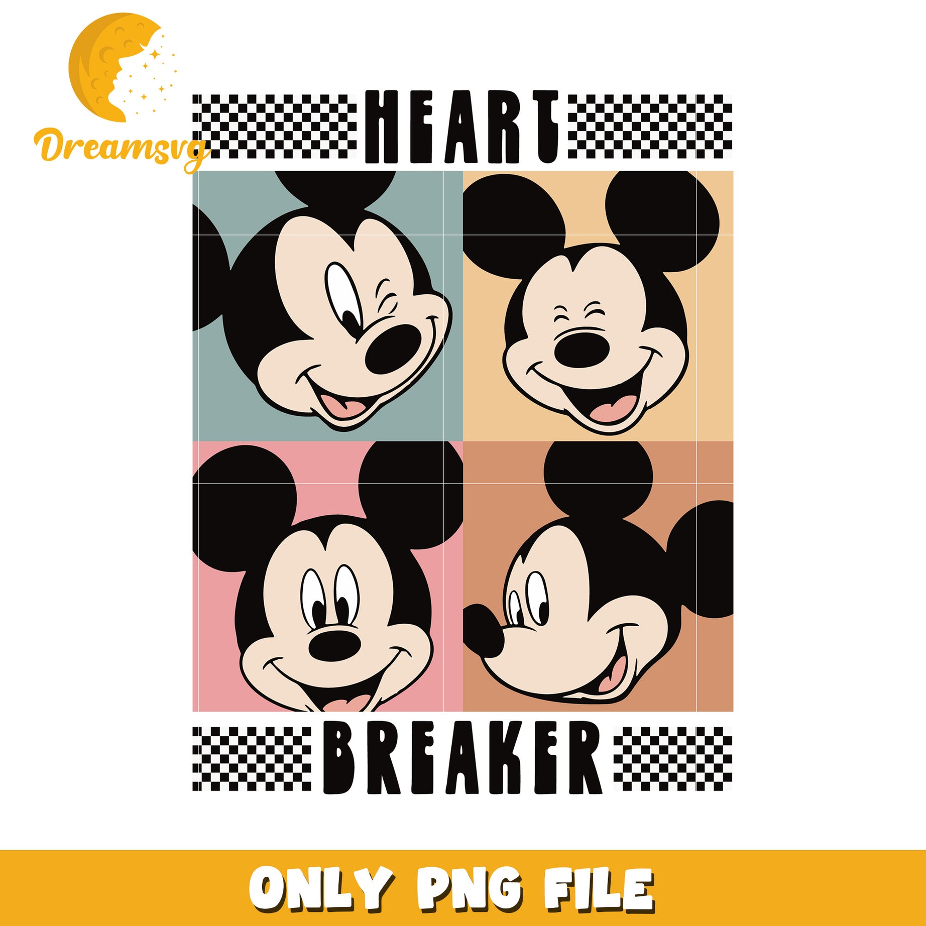 Mickey Mouse Heartbreaker PNG