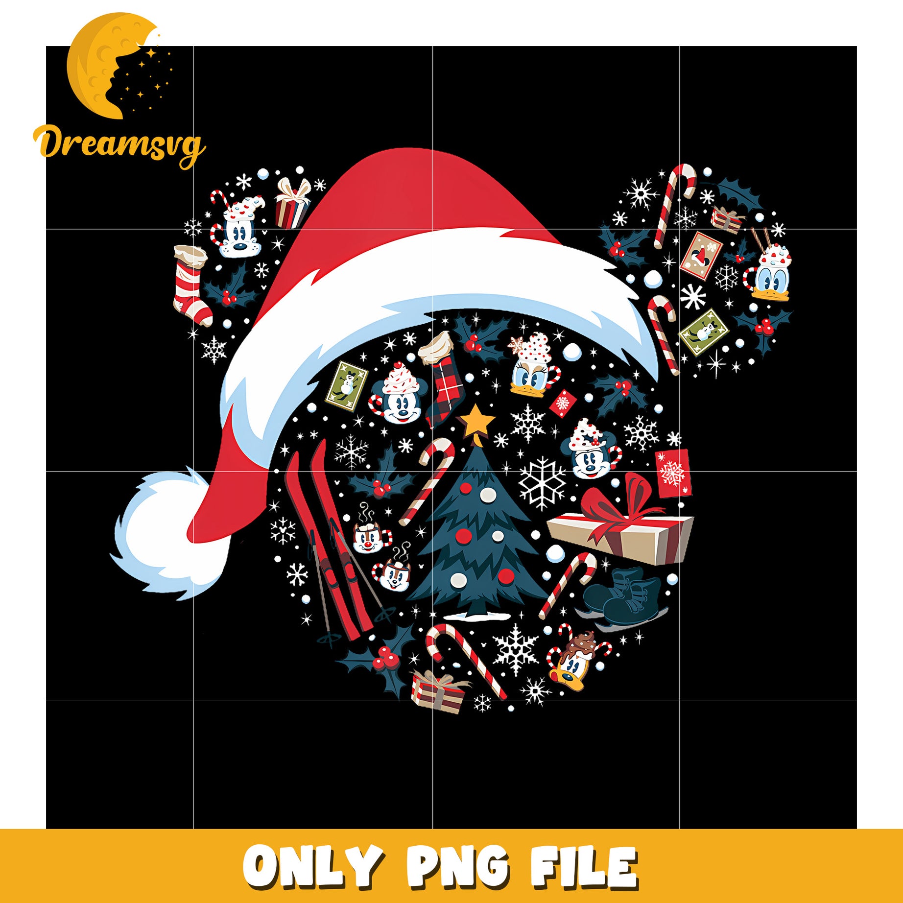 Mickey Mouse Icon Winter Lodge png, cartoon png, happy holiday png