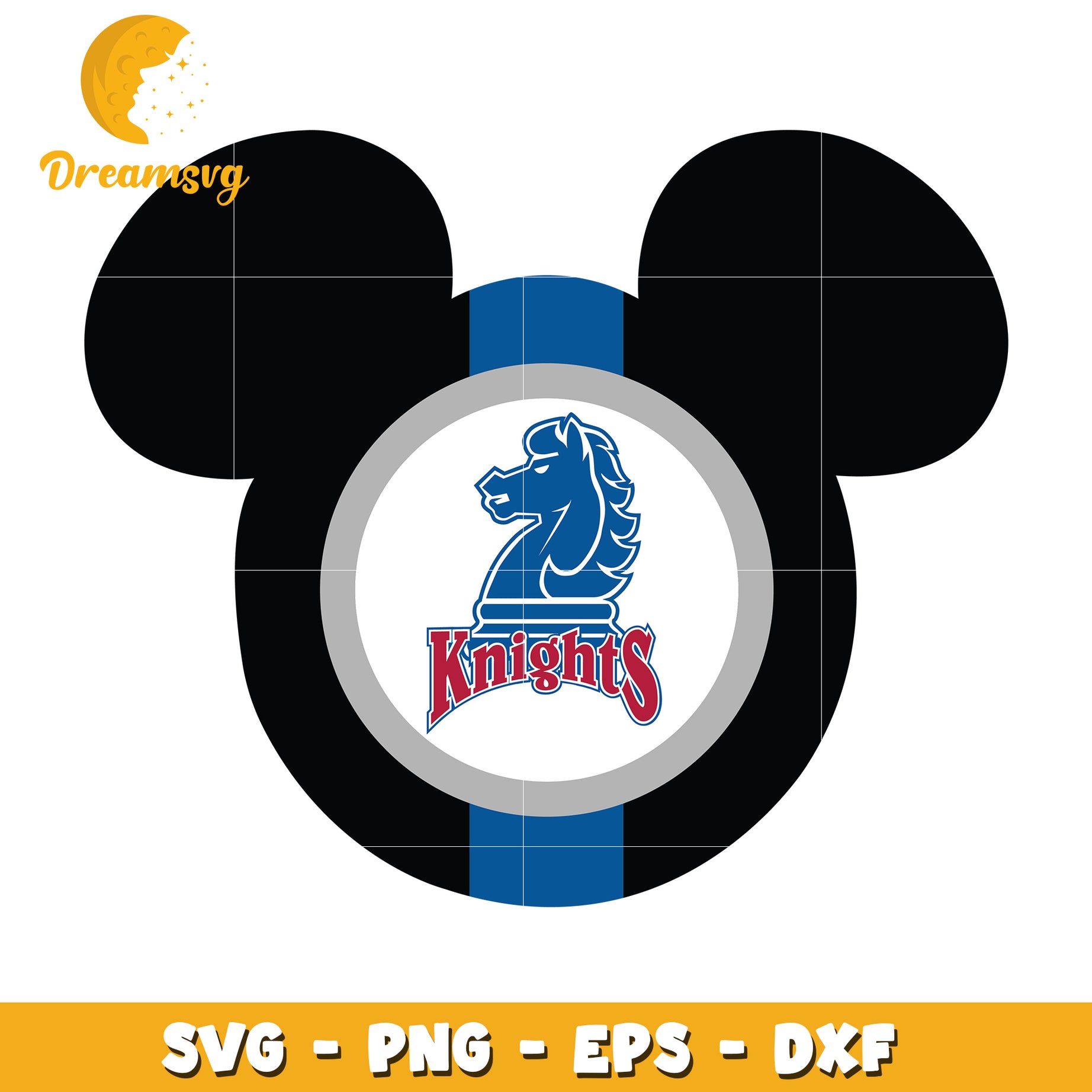 Mickey Mouse Knights SVG Cut File