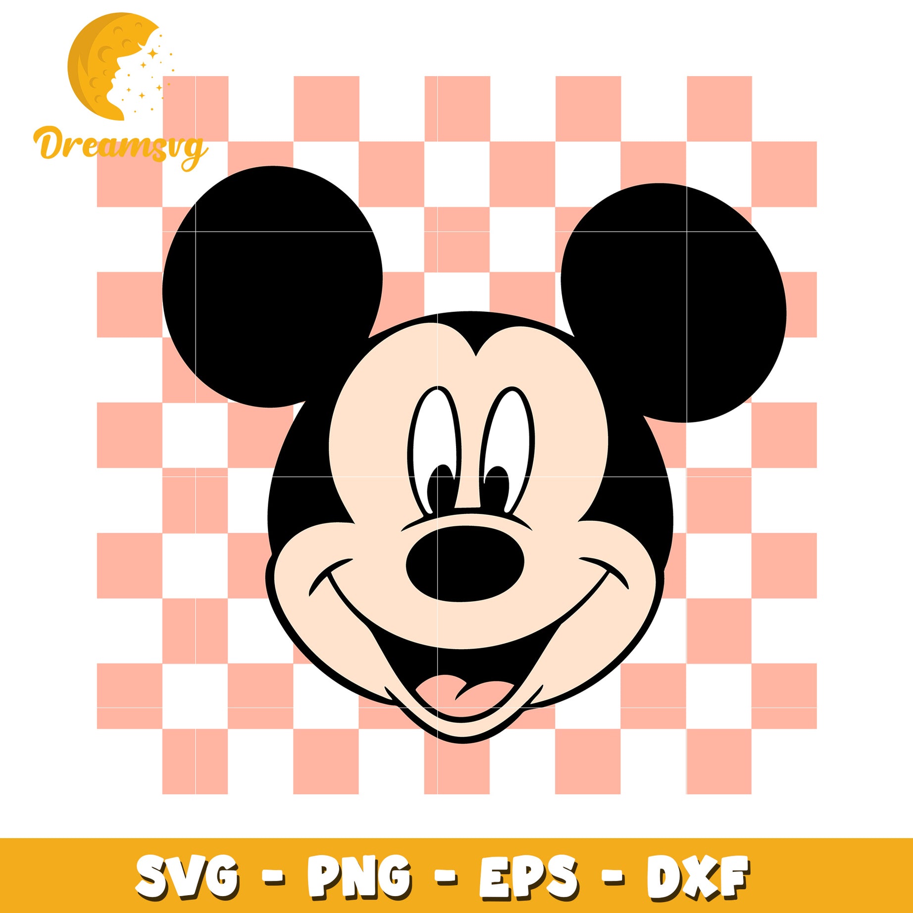 Mickey Mouse SVG Cute Design for Printing and Crafting Projects