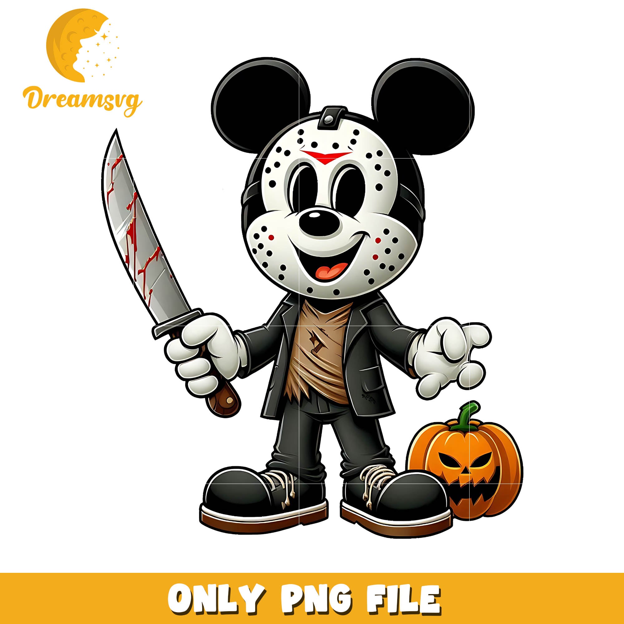 Mickey Jason halloween killer png, Disney halloween cartoon png