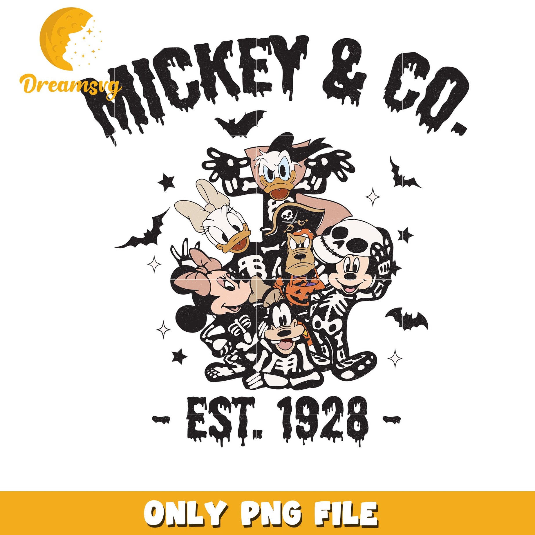 Mickey and co friends halloween, Disney halloween friends png, Disney cartoon characters png