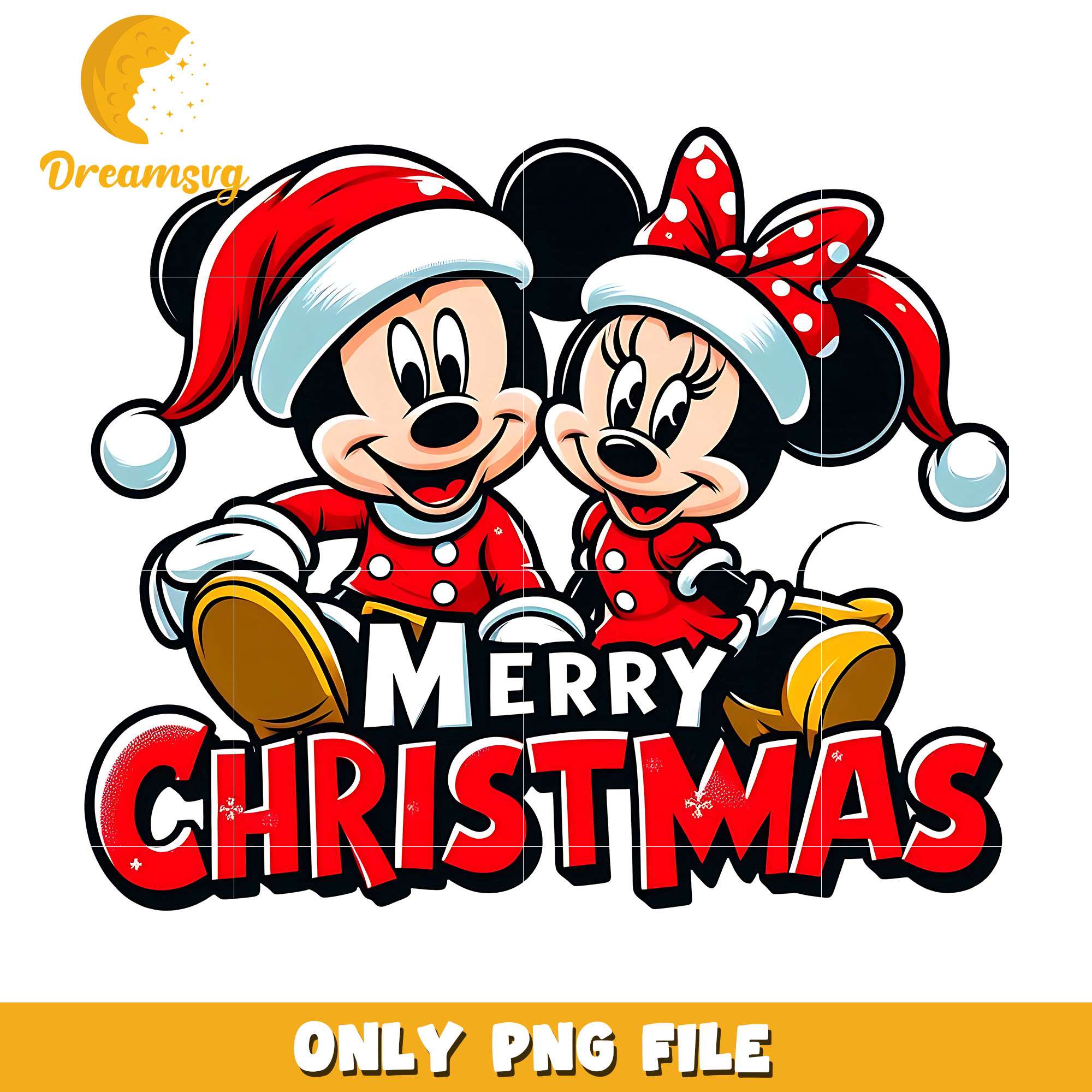 Mickey and minnie merry christmas png, mickey minnie png, christmas png