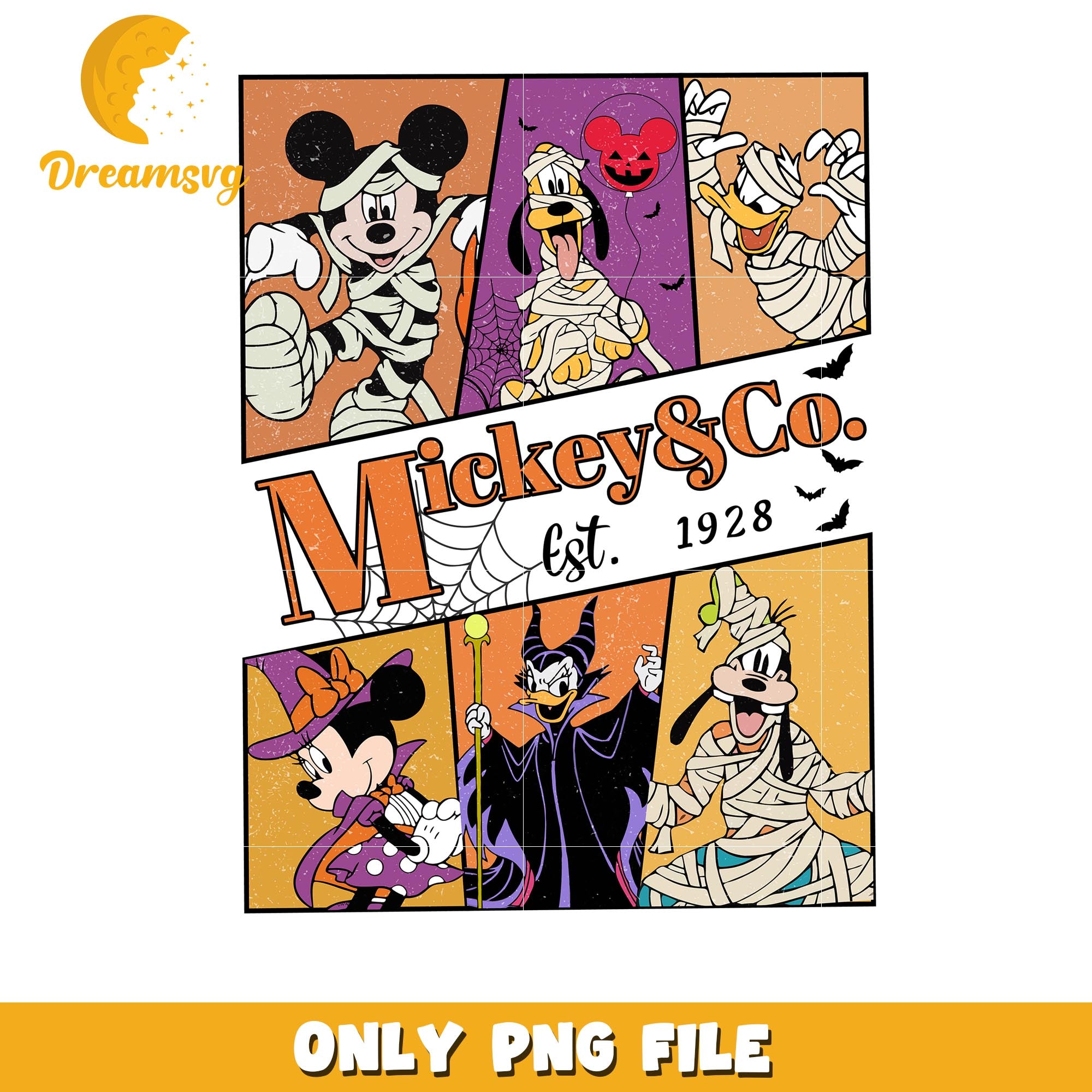 Mickey friends mummy costume, Disney cartoon halloween friends png