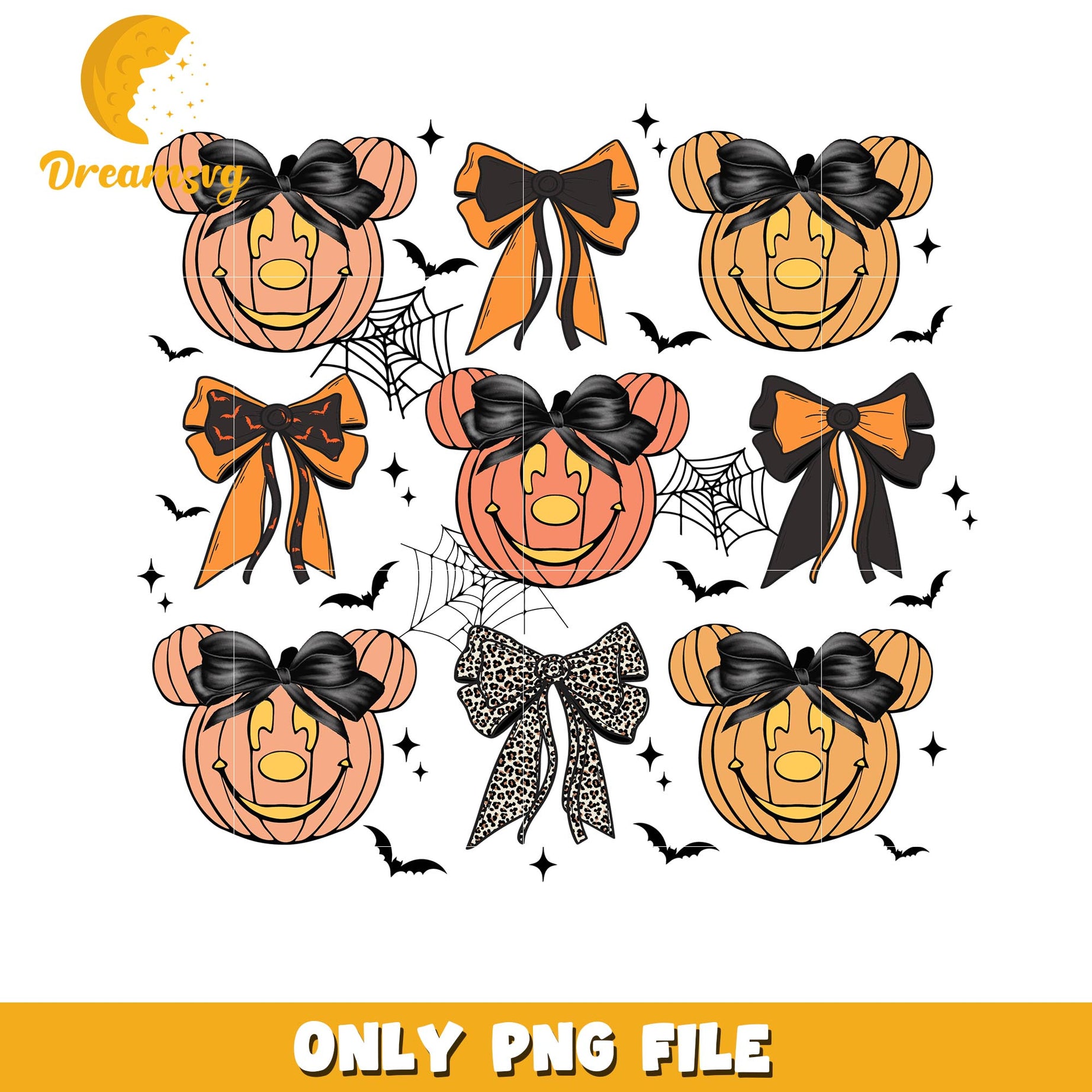 Mickey head pumpkin halloween vibes png, Disney world halloween vibes png