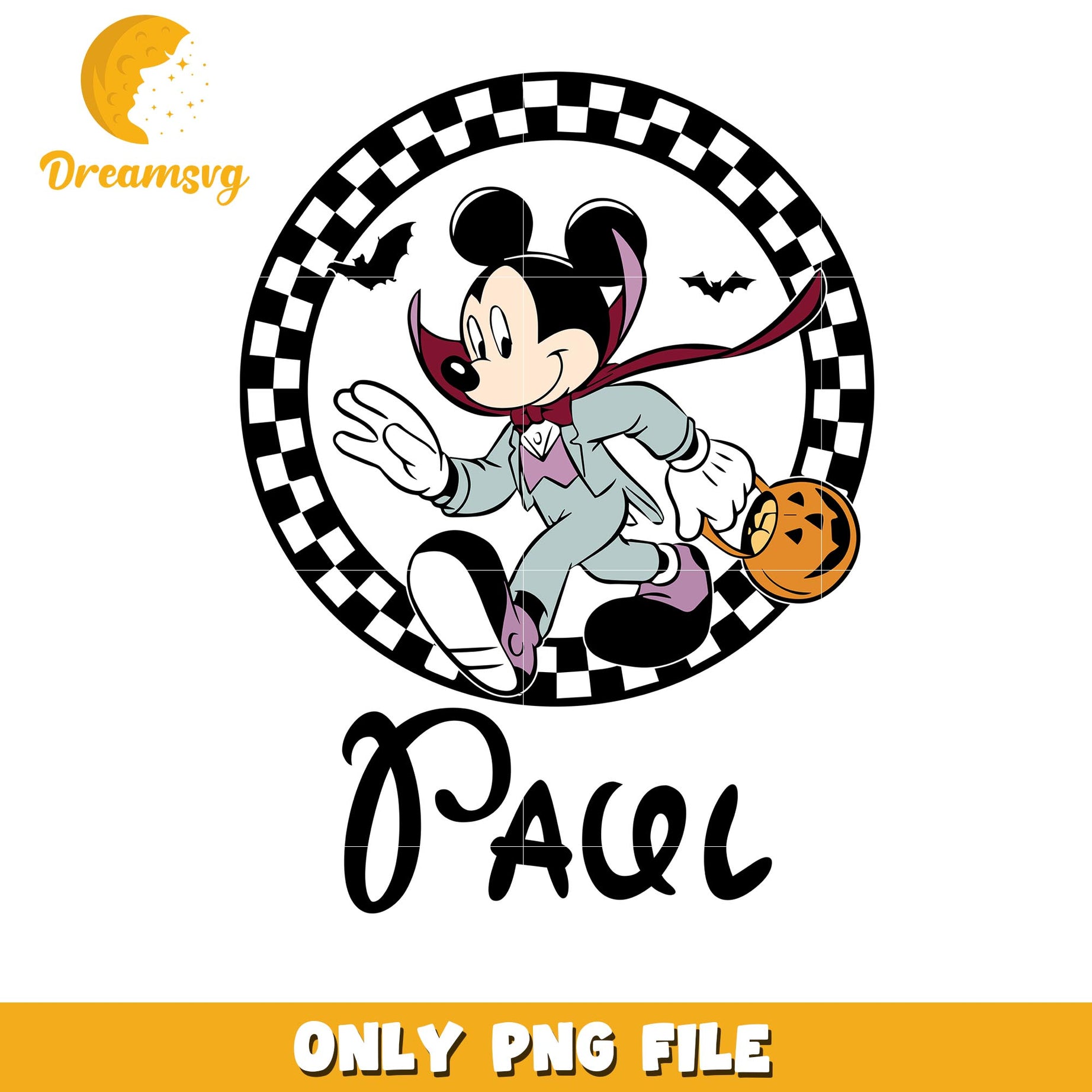 Mickey mouse Paul halloween png, Disney friends halloween vibes png