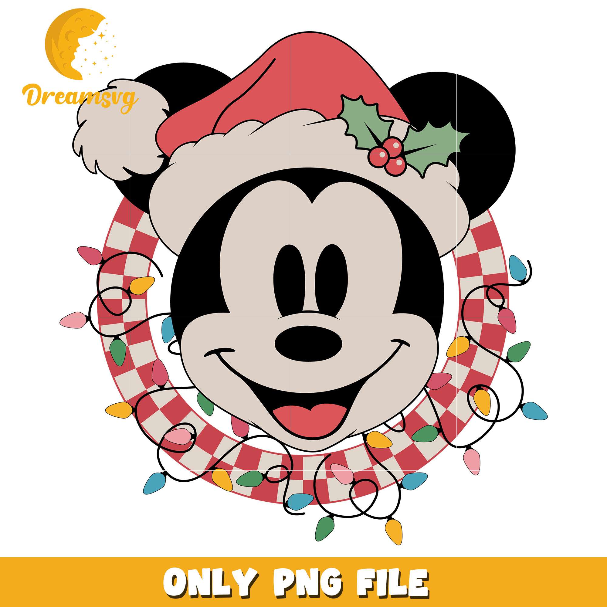 Mickey mouse christmas hat png, mickey png, christmas png