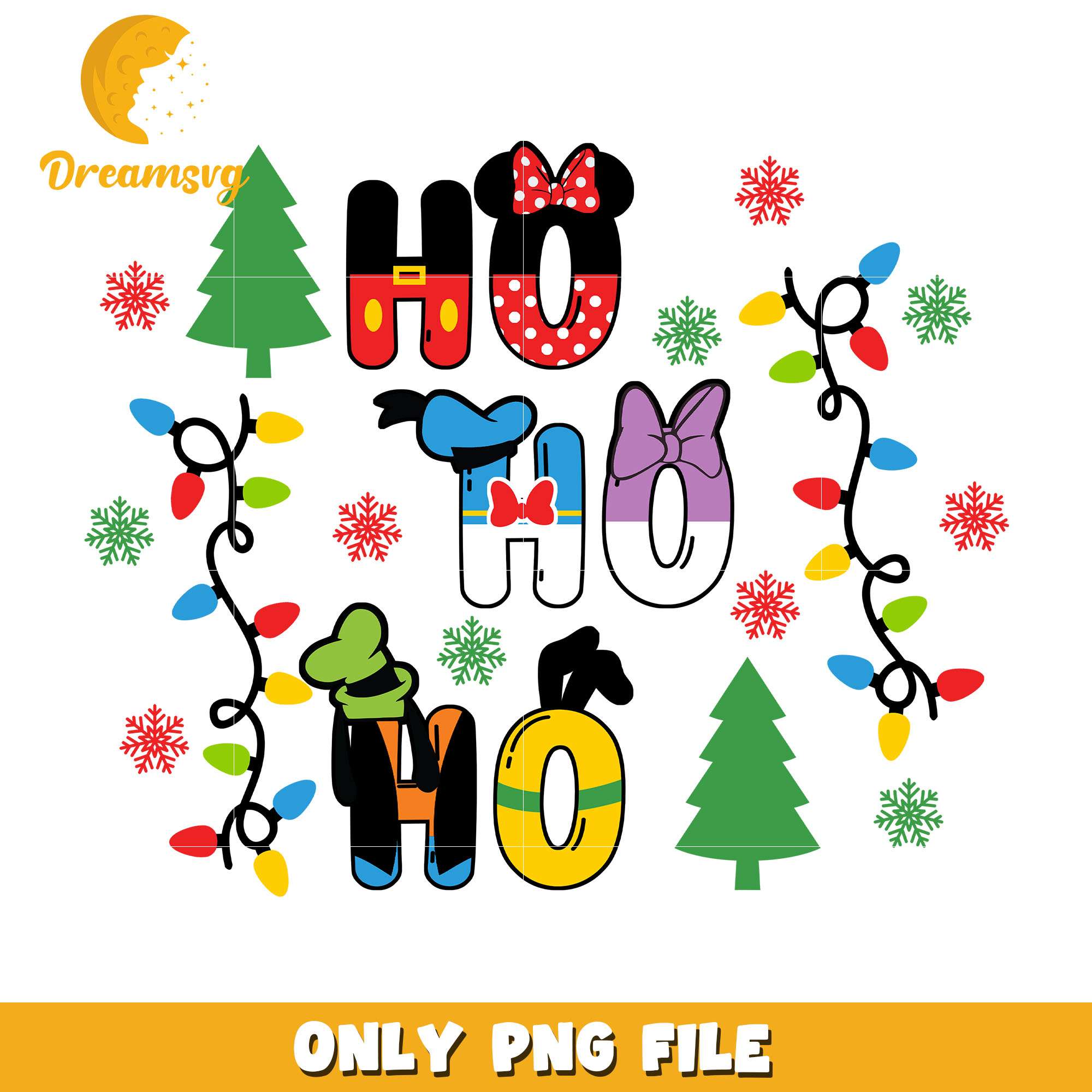 Mickey mouse ho ho ho christmas png, disney png, christmas png