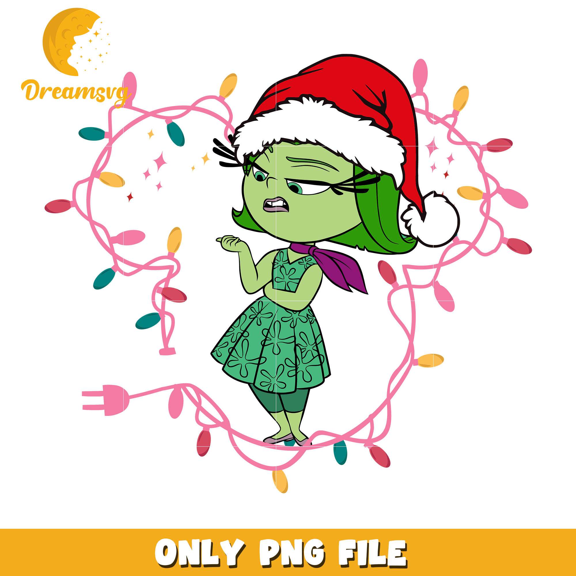 Mickey mouse light disgust png, Mickey mouse png, christmas png