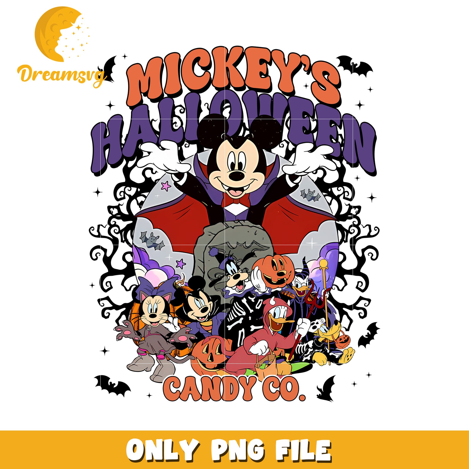 Mickey's halloween candy and co png, halloween quotes png, halloween toys png