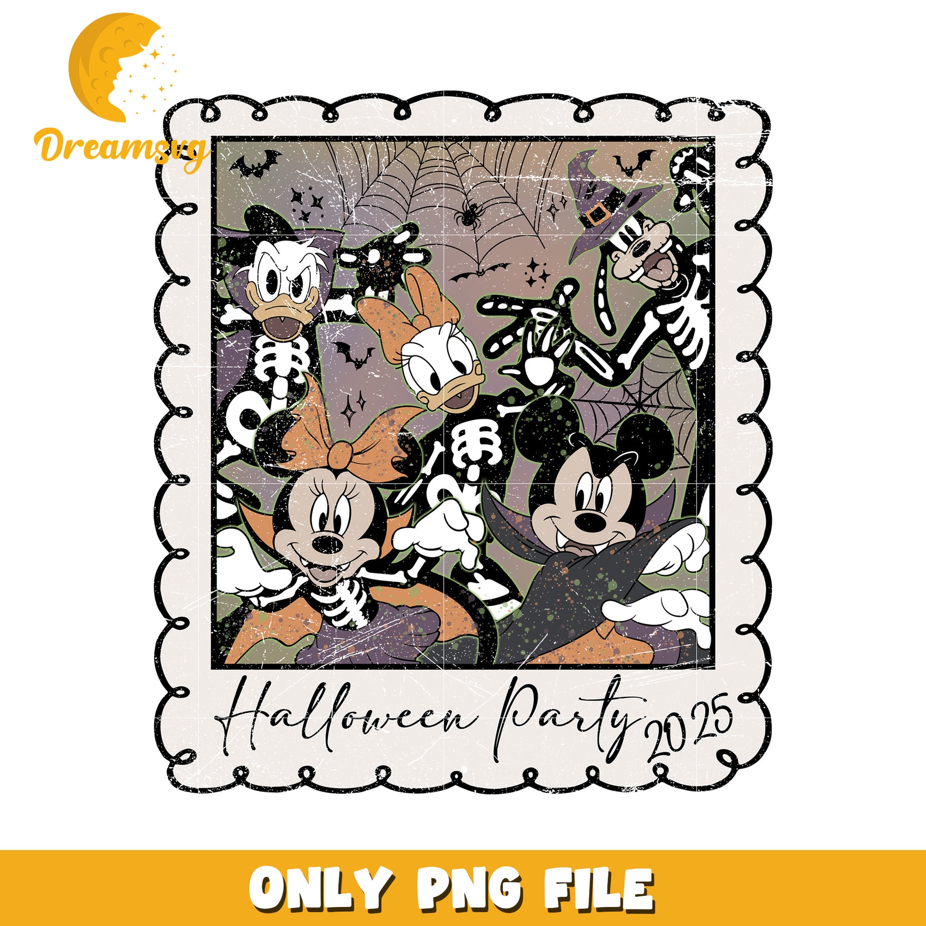 Mickey and friends png, halloween cartoon png, halloween characters png