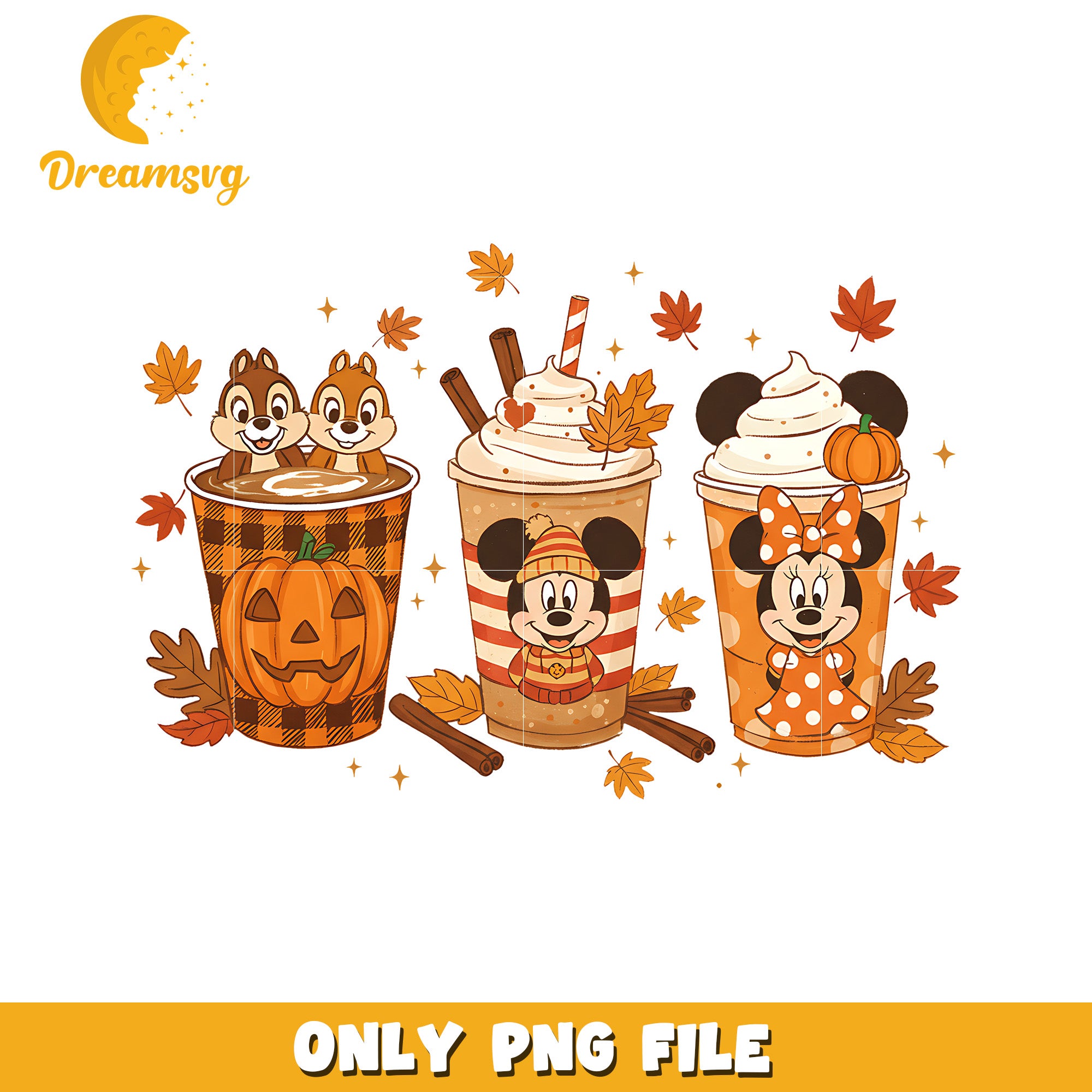 Mickey and minnie milkshake design png, halloween cartoons png, spirit halloween png