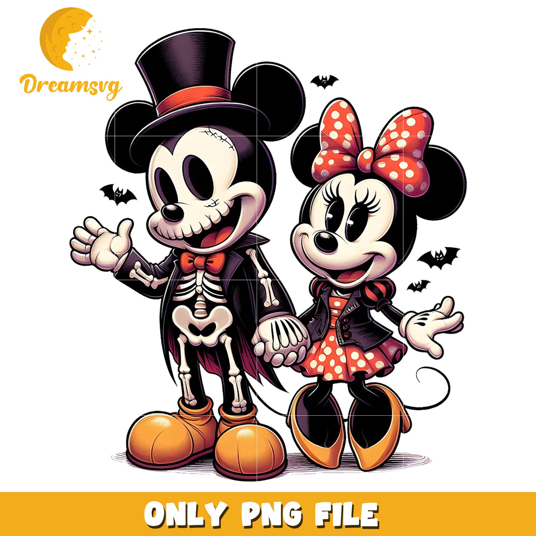 Mickey and minnie png, halloween​​​​ toys png, cartoon characters png