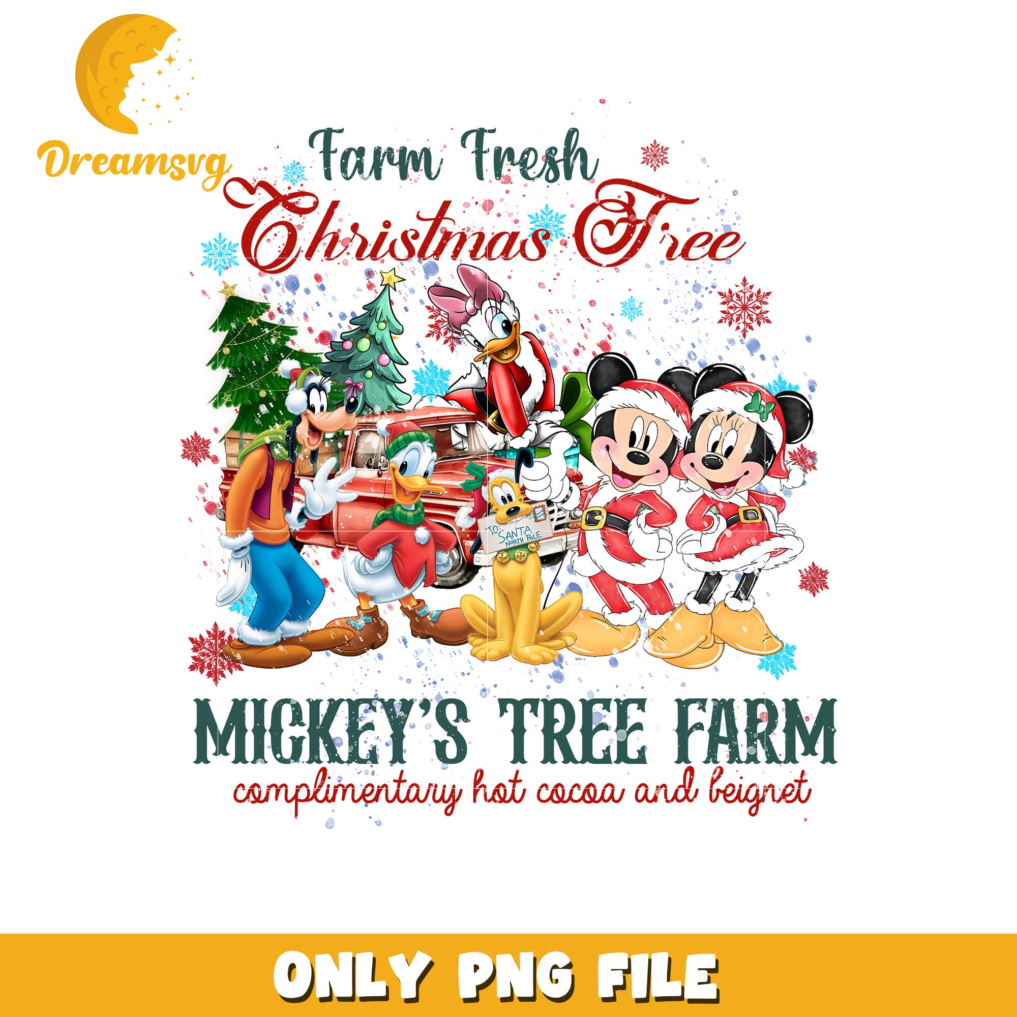 Mickey fresh png, disney spirit png, cozy disney png