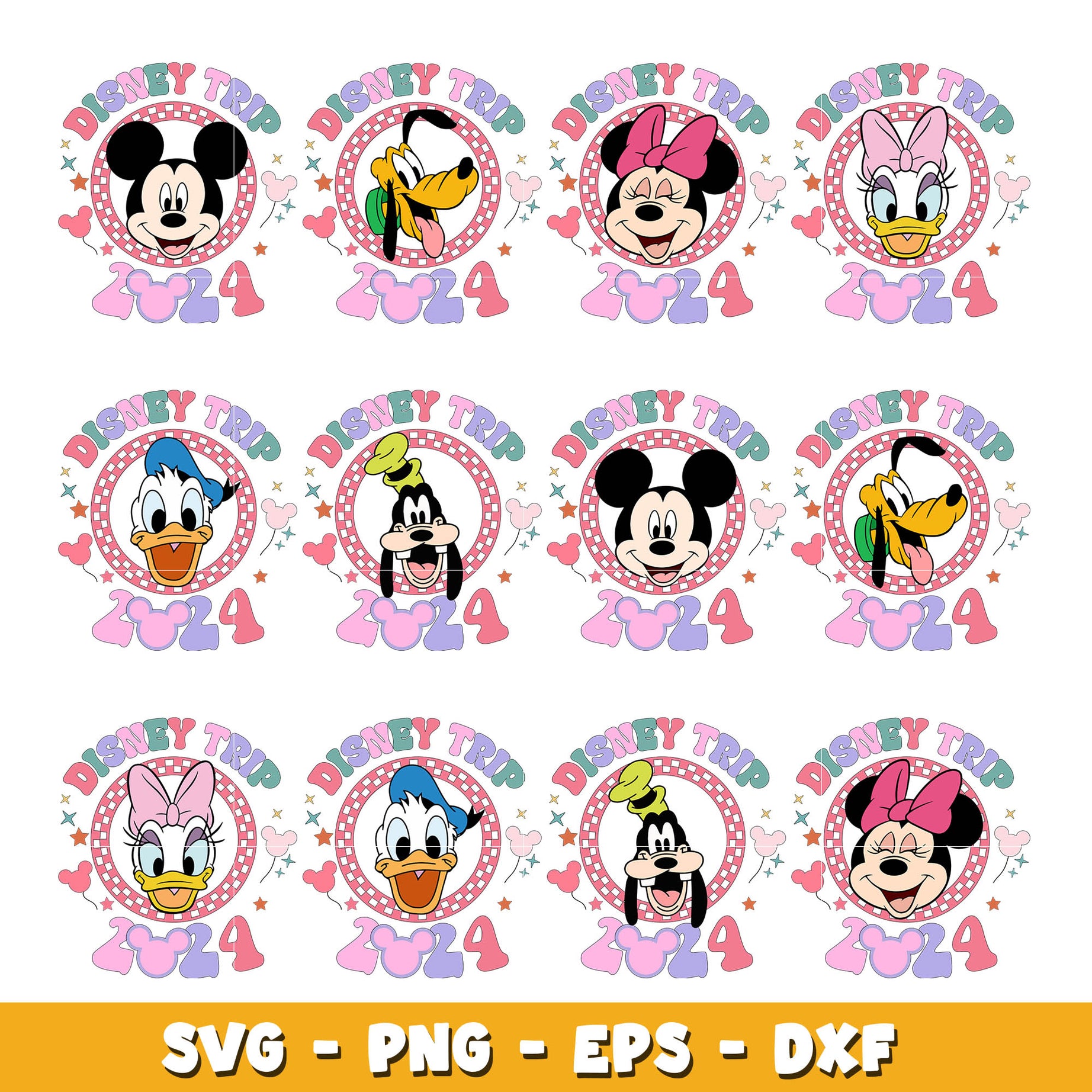 Girls Trip Mode Era  bundle svg,  Disney cartoon svg, Digital download 