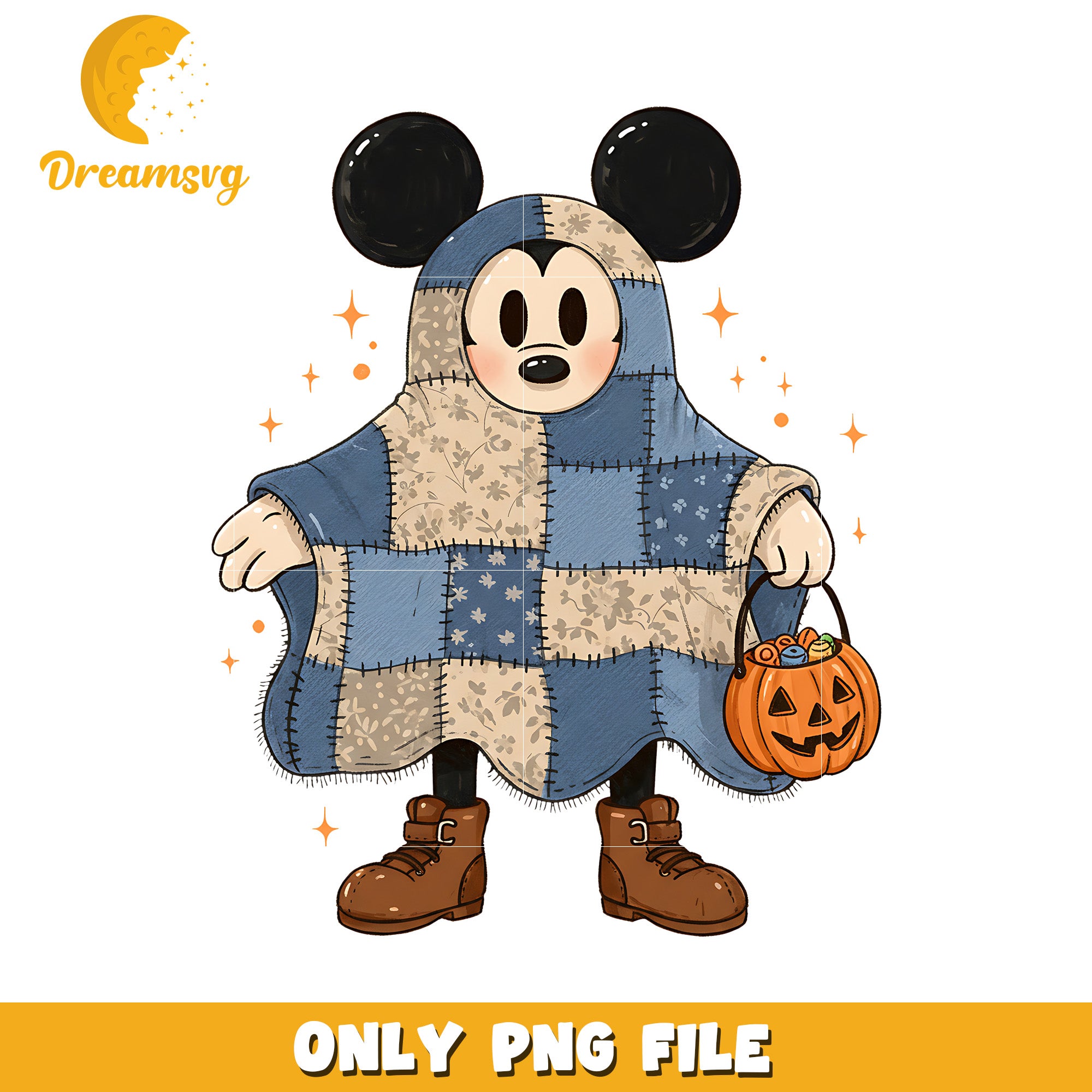 Mickey ghoul costume png, halloween town png, happy design png