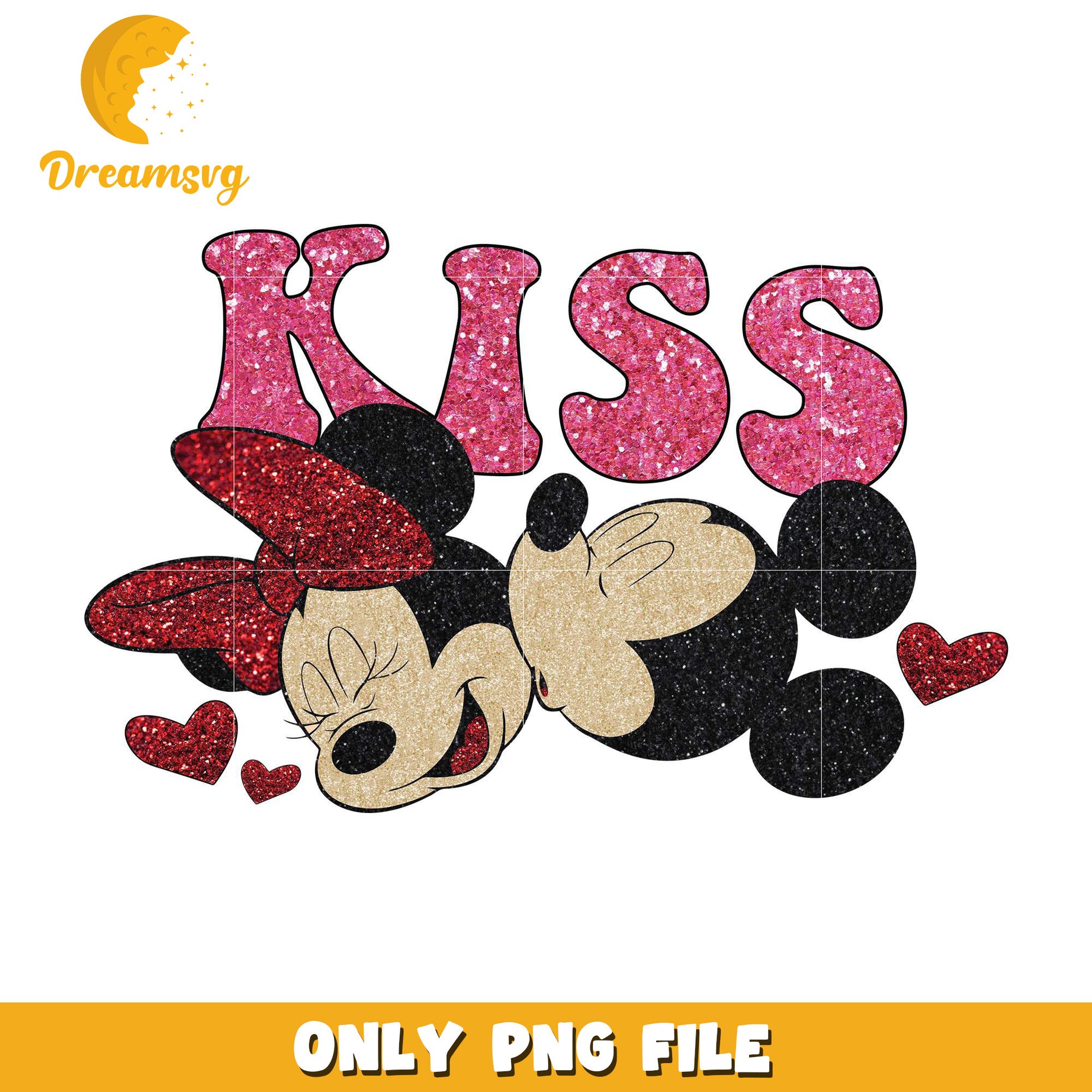 Mickey kiss minnie valentine png, mouse couple png, disney couple png