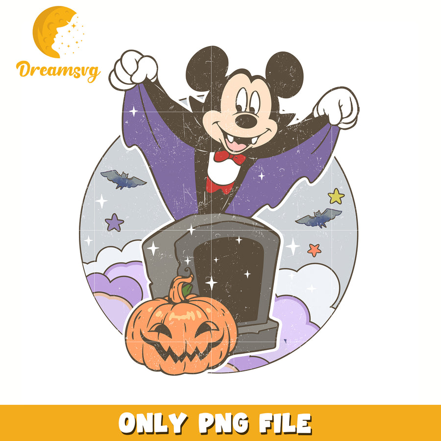 Mickey mouse dracular png, halloween toys png, halloween time png