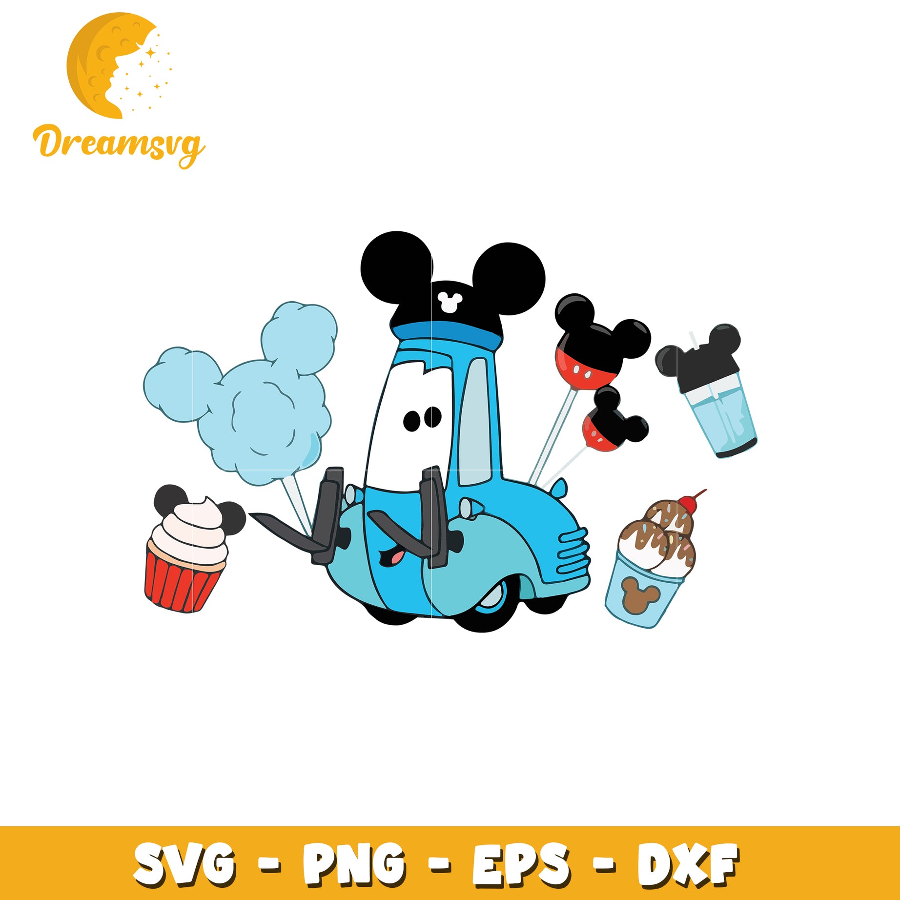 Mickey mouse guido svg, disney svg, cars movie characters svg