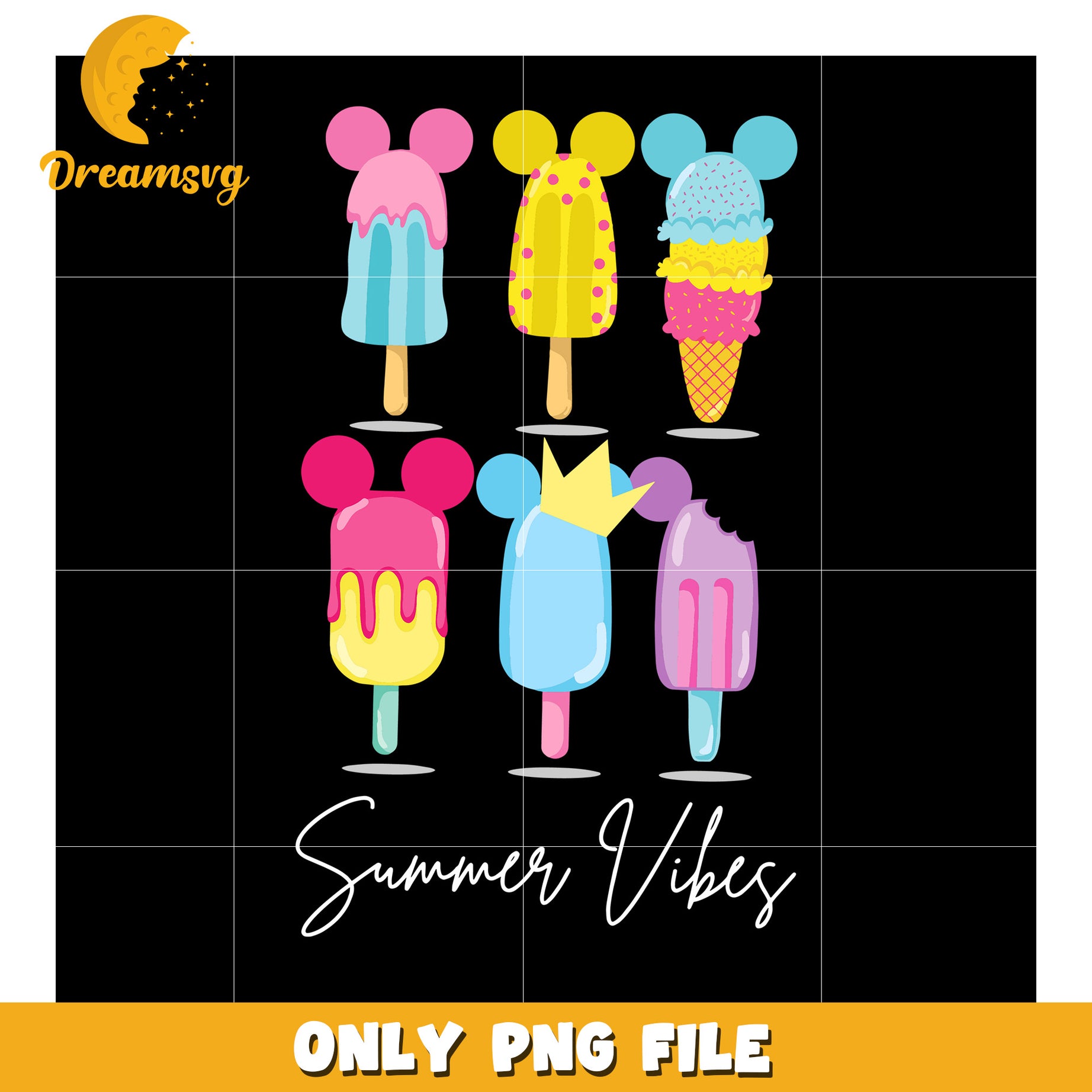 Mickey mouse ice cream png, mickey mouse toys png, summer time png