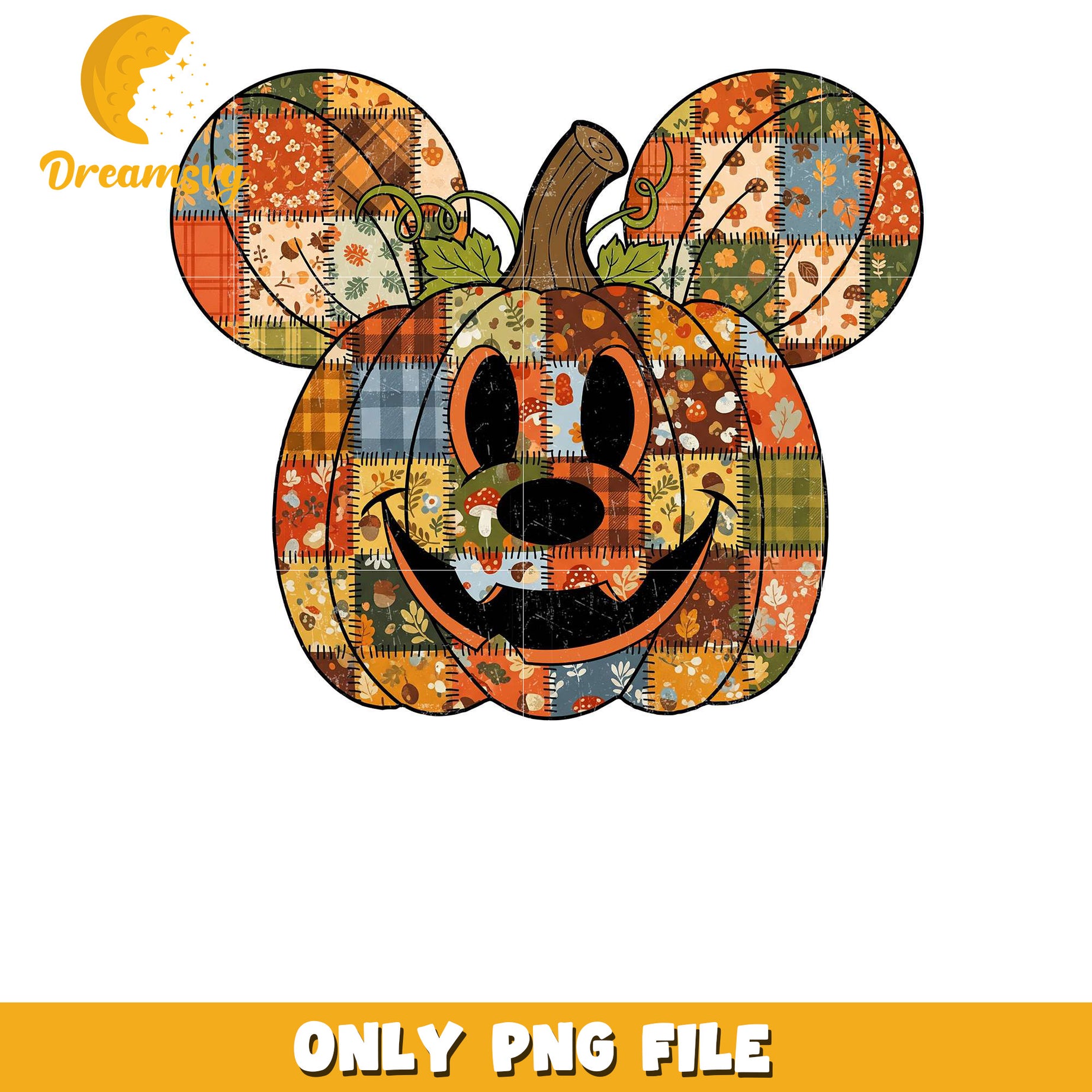 Mickey pumpkin png, halloween era​​ png, halloween candy png