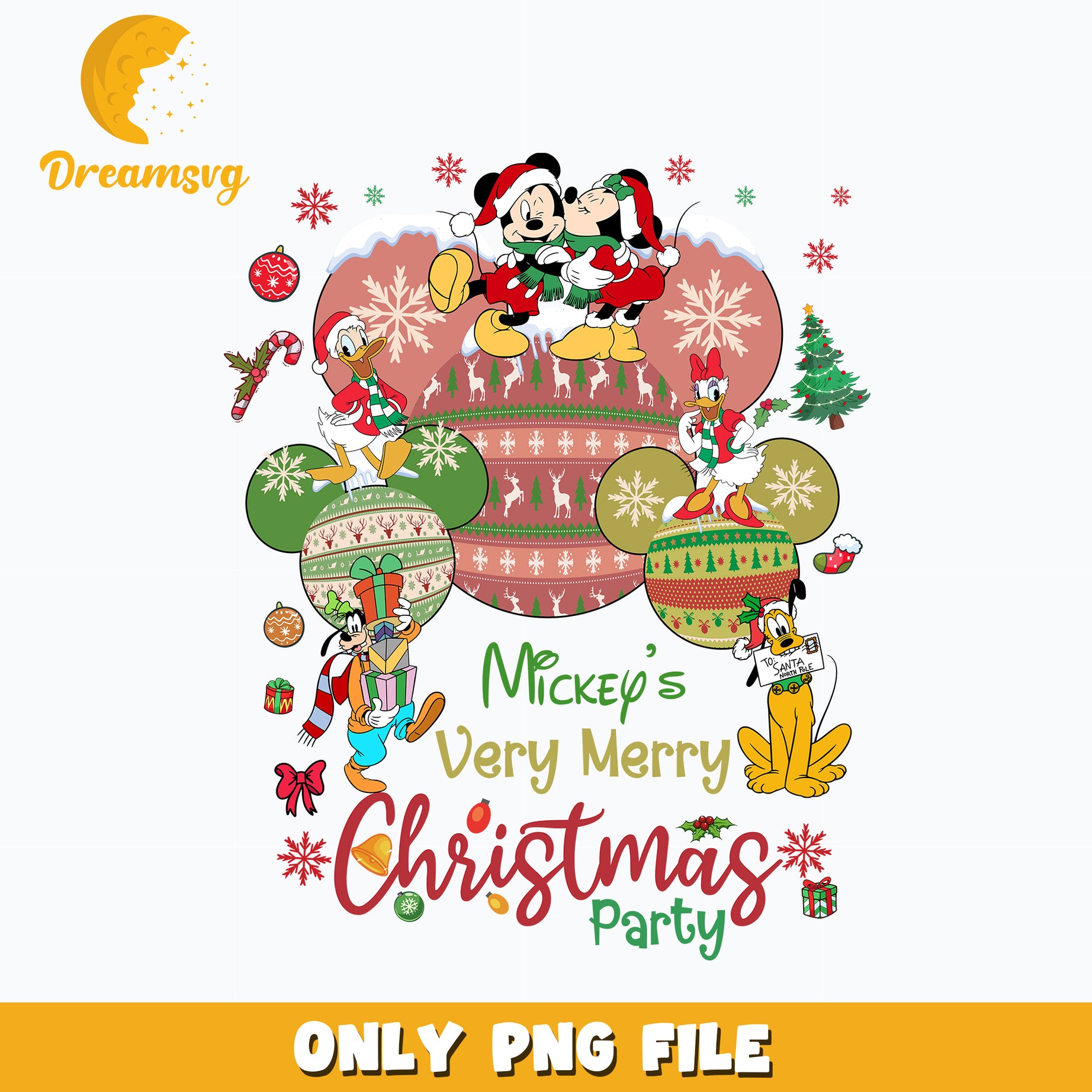 Mickeys Very Merry Christmas png