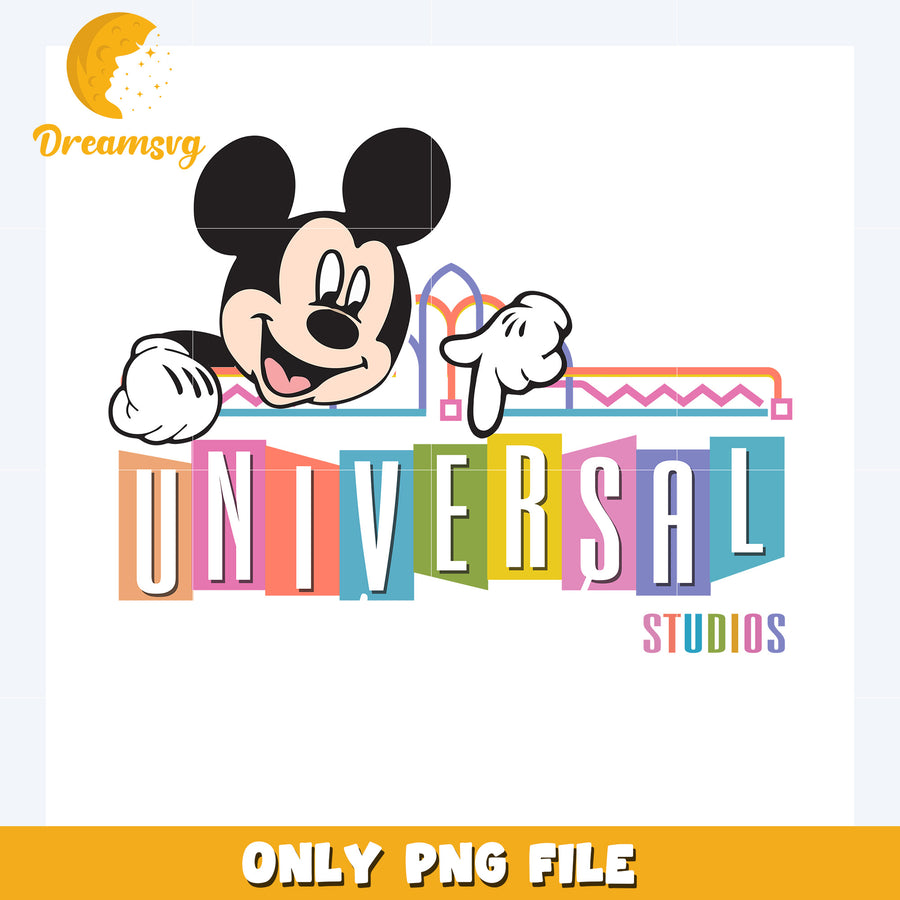 Mickey universal studios png, disney characters png, disney cartoons png