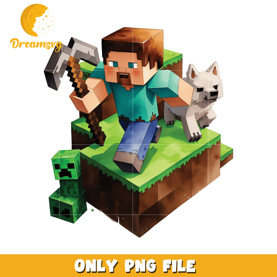Minecraft Character PNG, Download High-Quality Files for Fans