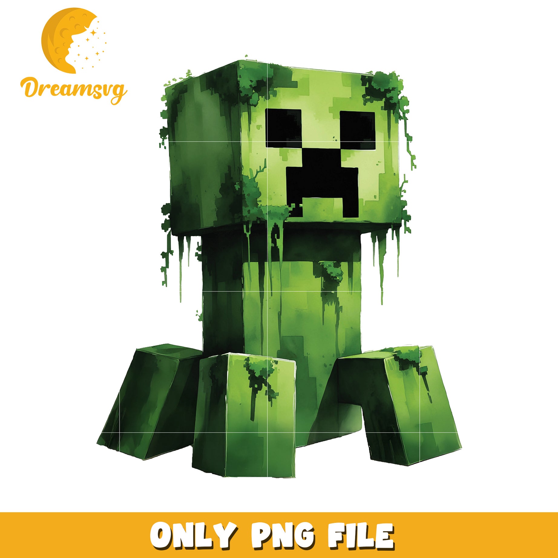 Minecraft Creeper PNG,Swamp Creeper,Game Art