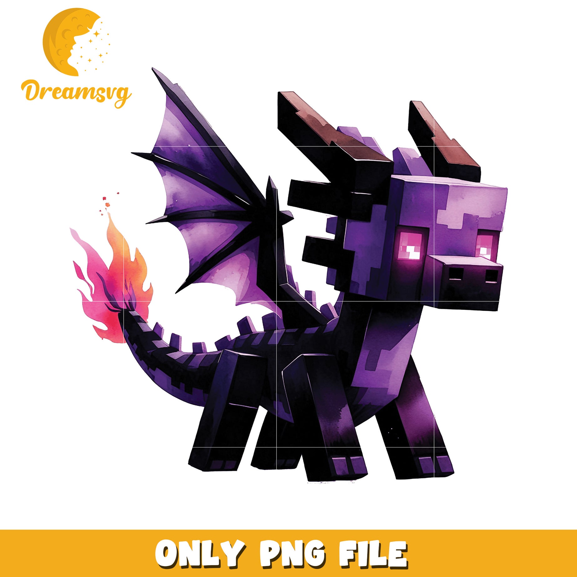 Minecraft Ender Dragon PNG, Clipart, Digital Download