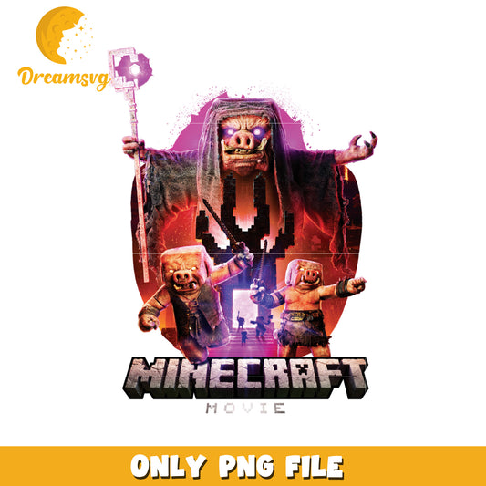Minecraft Movie PNG File, Download High-Quality Artwork Here