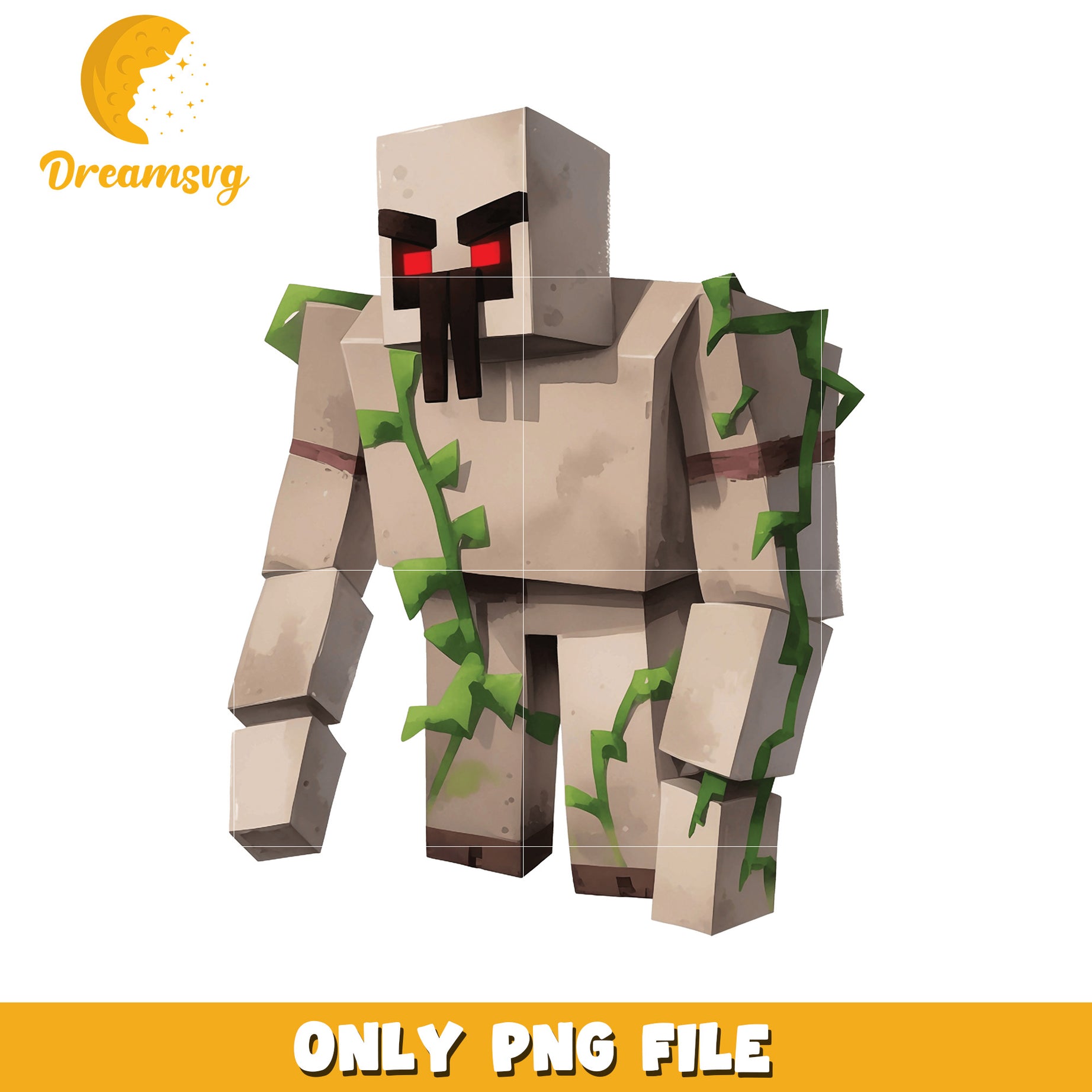 Minecraft PNG File, Download Customizable 3D Character Design
