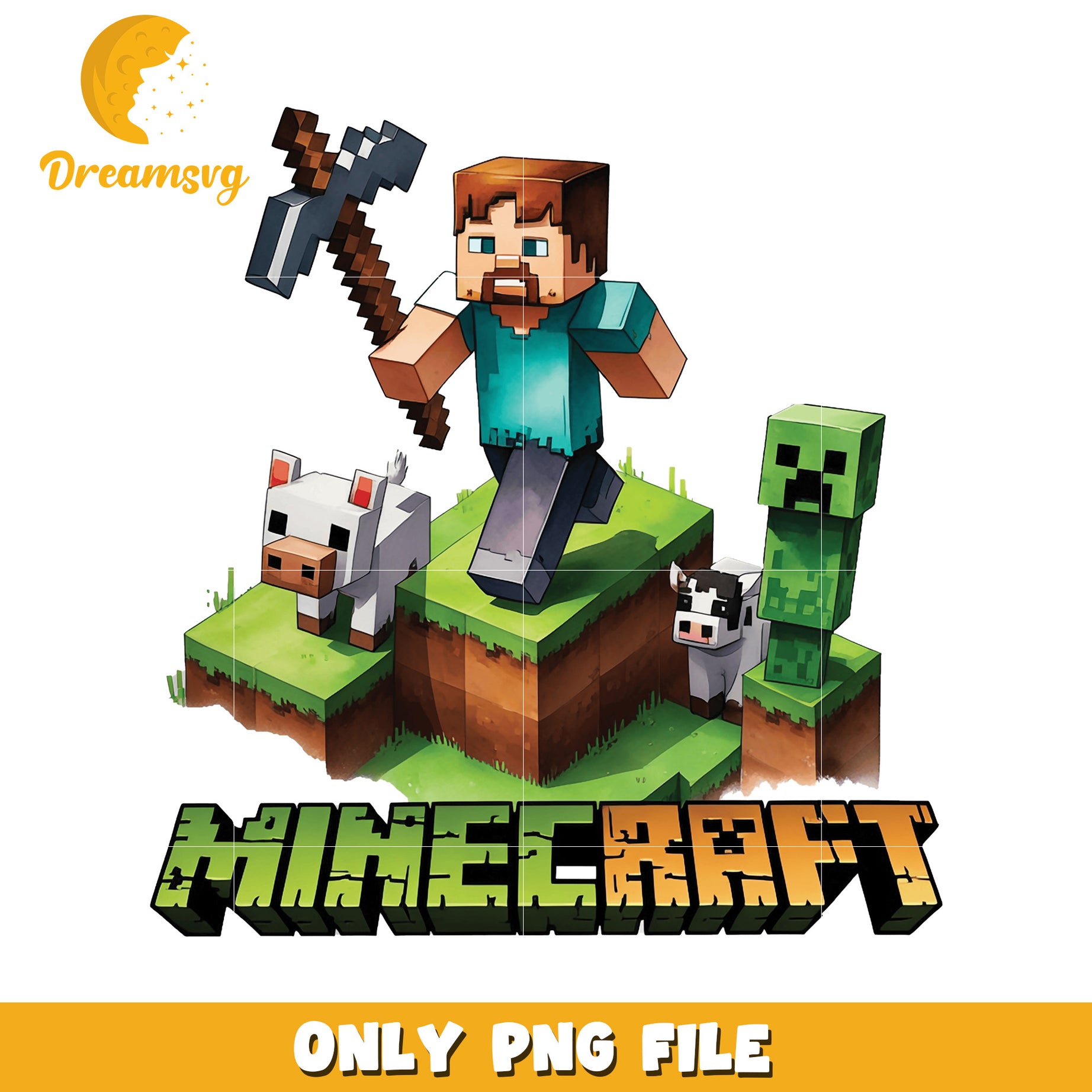 Minecraft PNG File, Download High-Quality Graphics for Free
