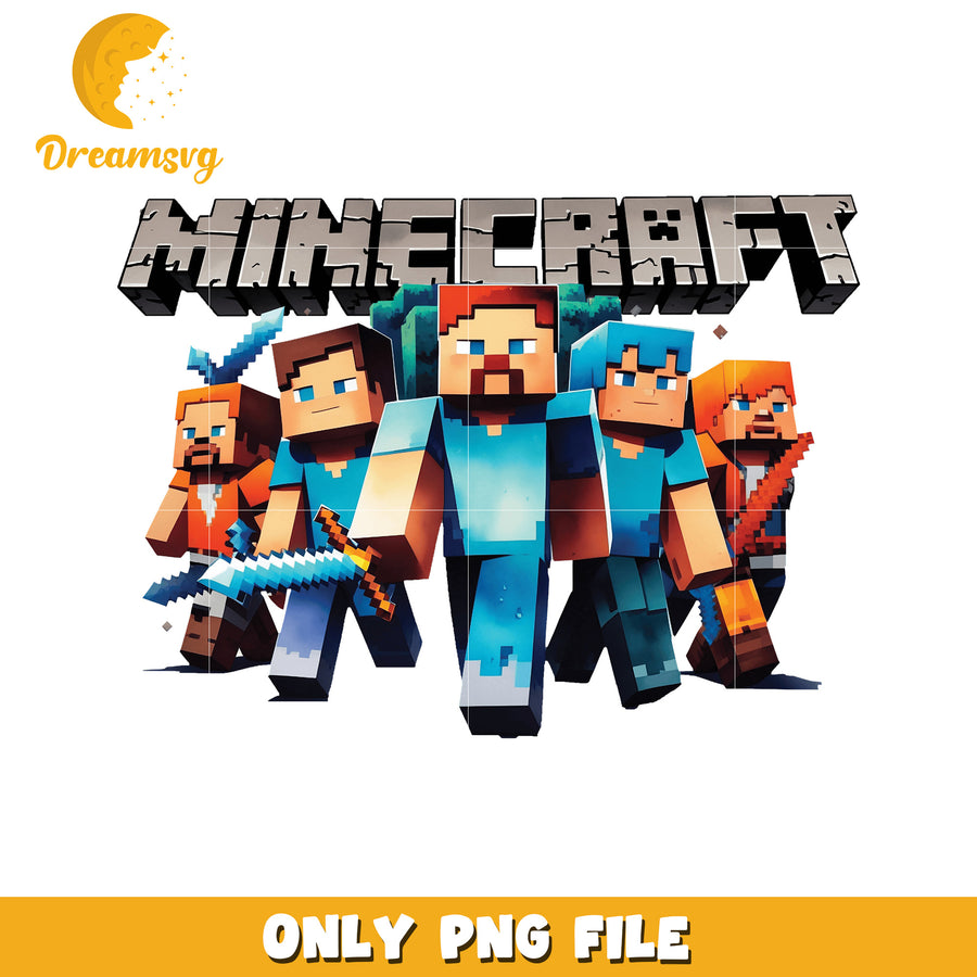 Minecraft PNG, Characters, Download, Game, Image