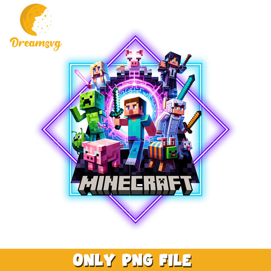 Minecraft PNG, Characters, Game, Design, Download