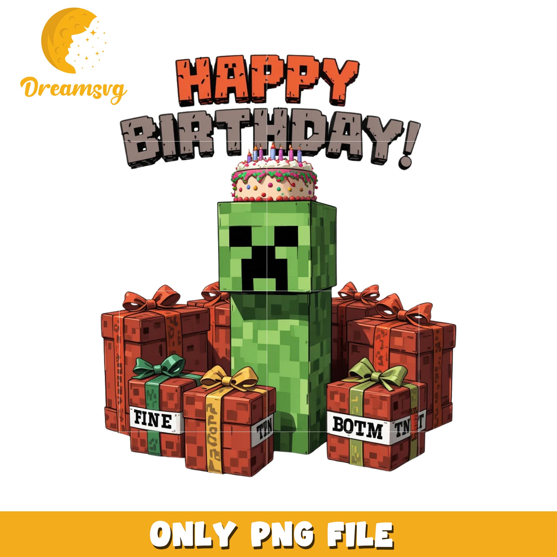 Minecraft chracter creeper happy birthday png, minecraft games png, mincraft toys png
