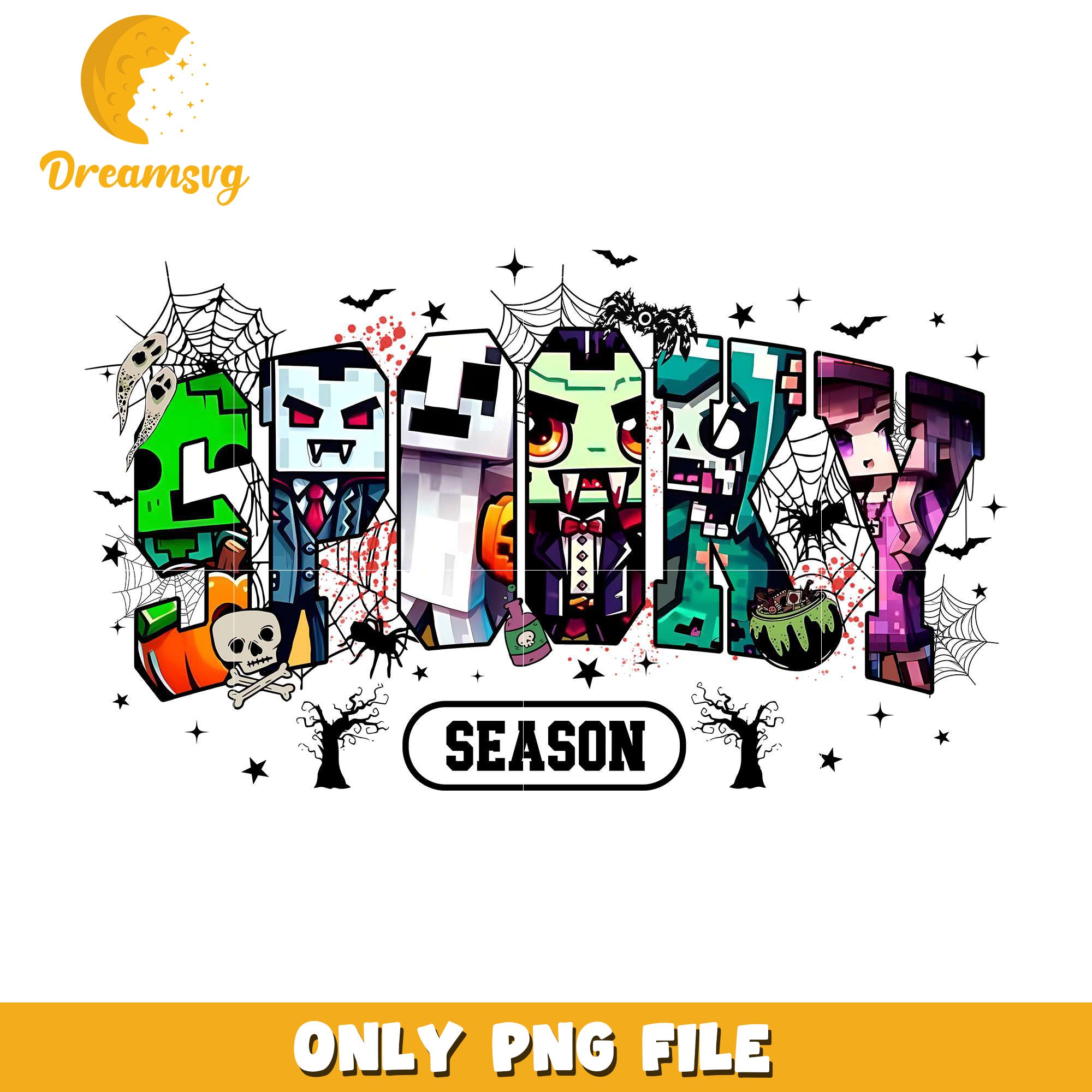 Minecraft spooky season png, halloween kills​​​ png, halloween decorations​​ png