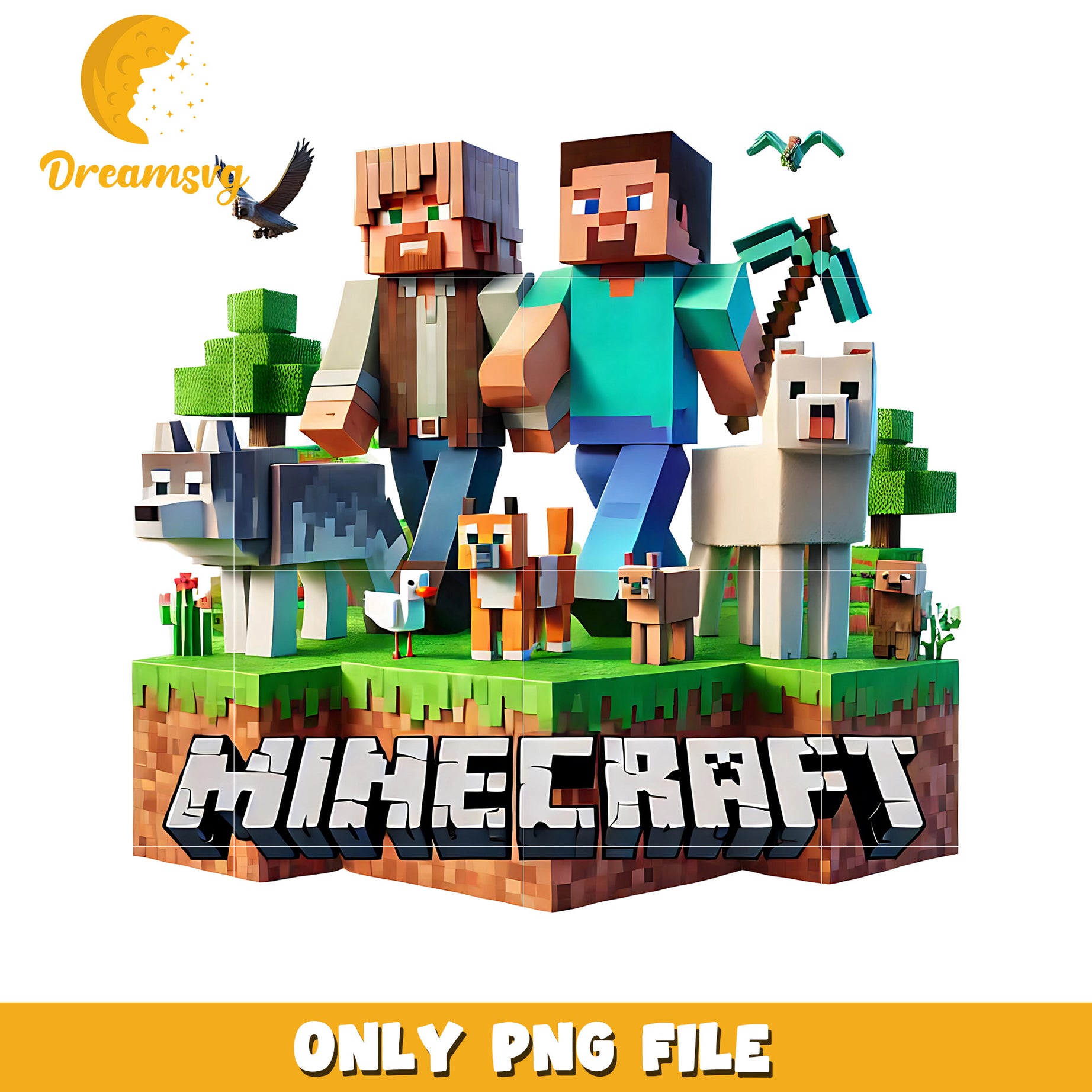 Minecrfat steve png, minecraft movie png, minecraft games png